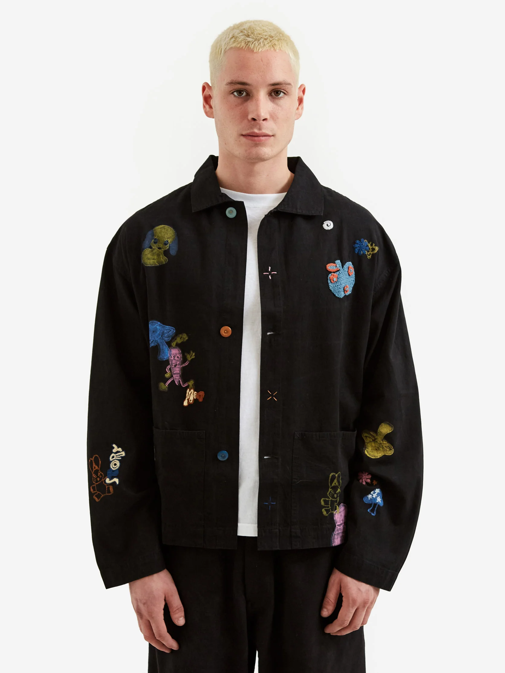 Story MFG SOT Jacket - Washed Black Scorpio Trip - Image 9