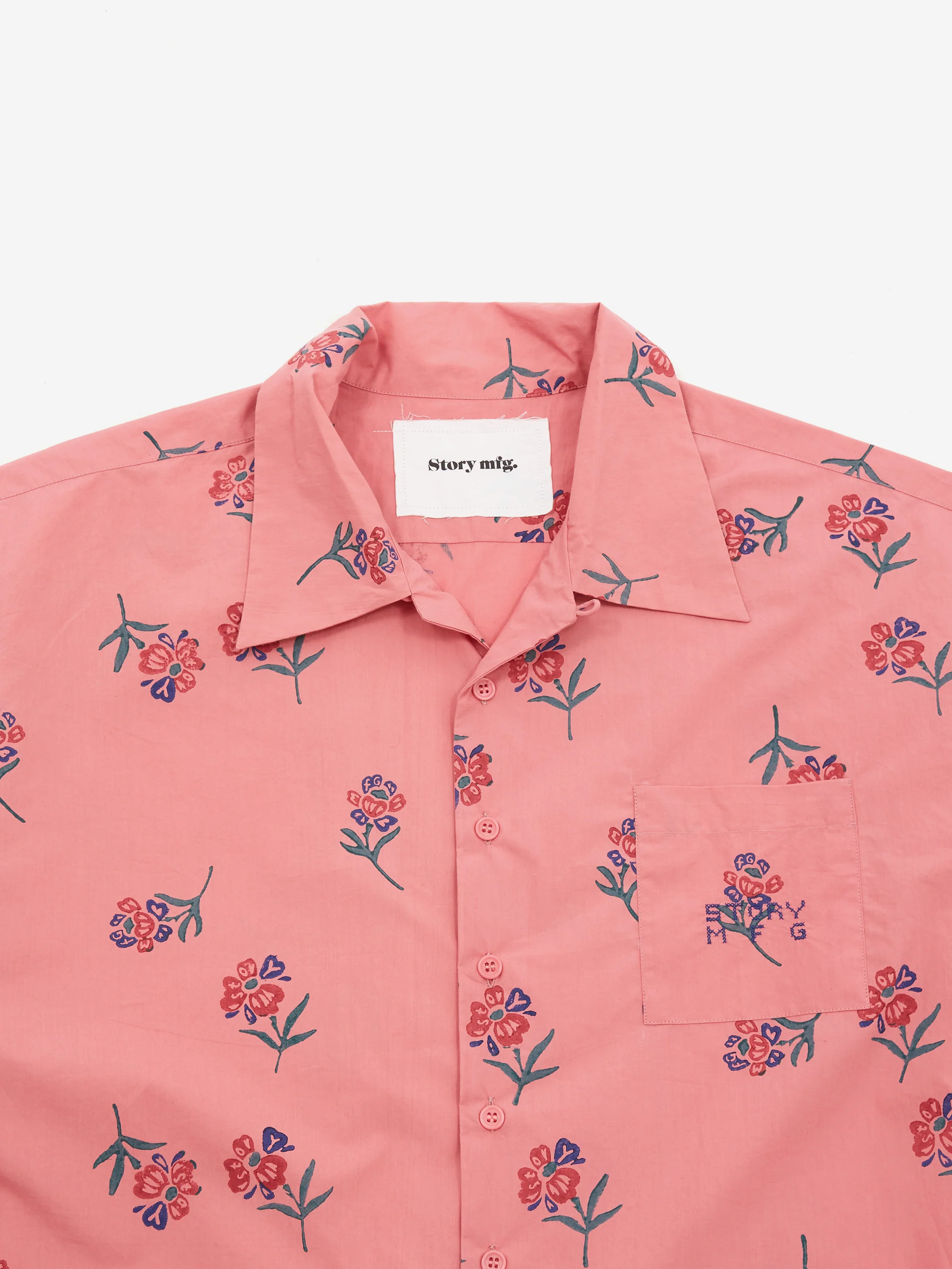 Story mfg. Uniform Shirt - Farmhouse Floral - Image 3