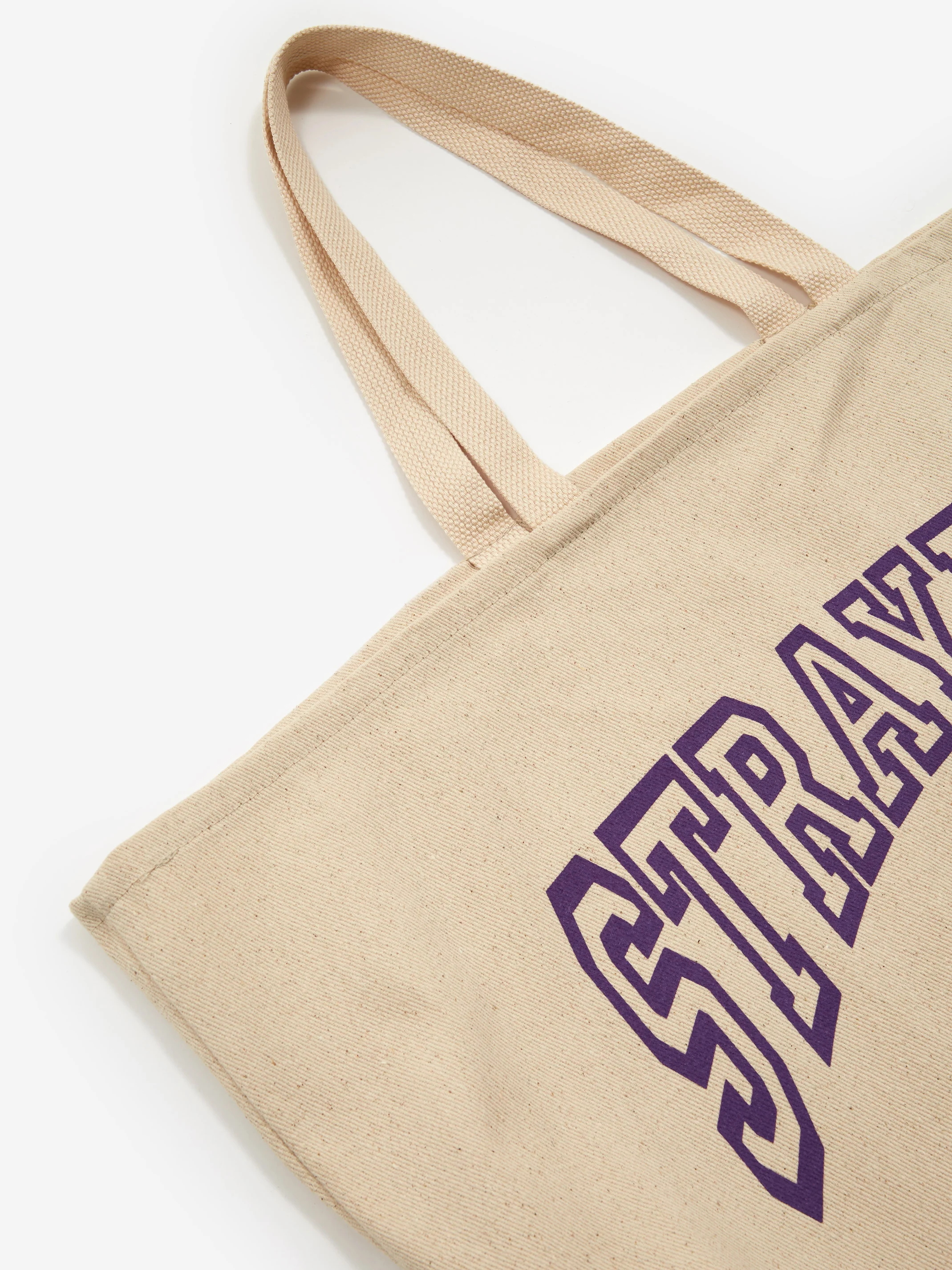 Stray Rats Arch Logo Tote Bag - Tan - Image 2