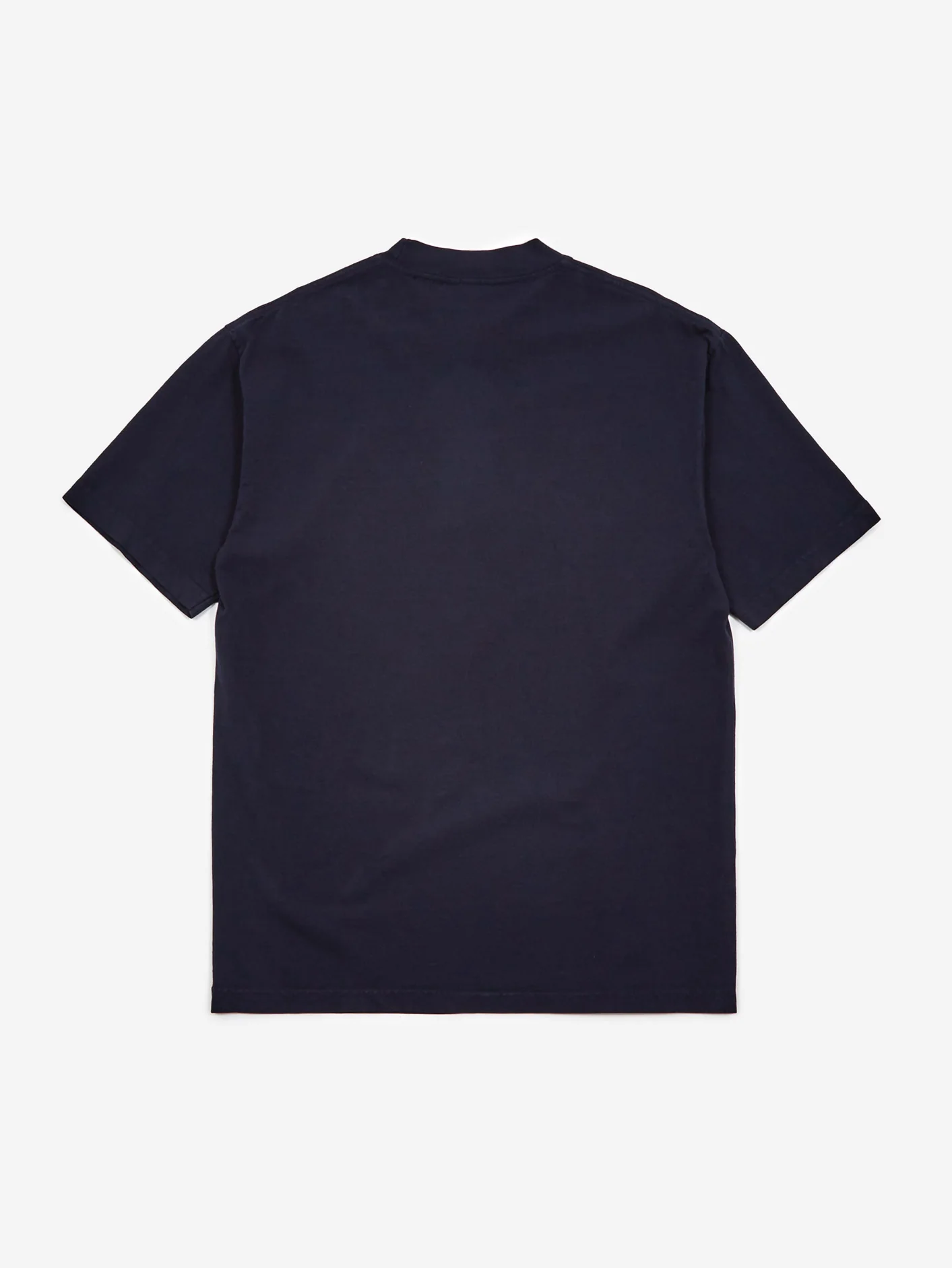 Stray Rats Skull Pad Shortsleeve T-Shirt - Navy - Image 3