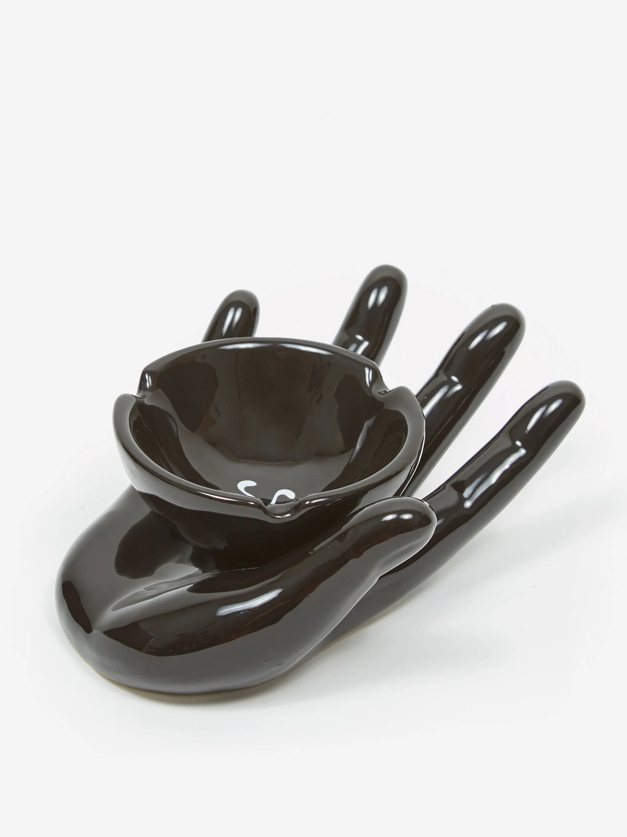Studio A-OK Hand Ashtray - Black