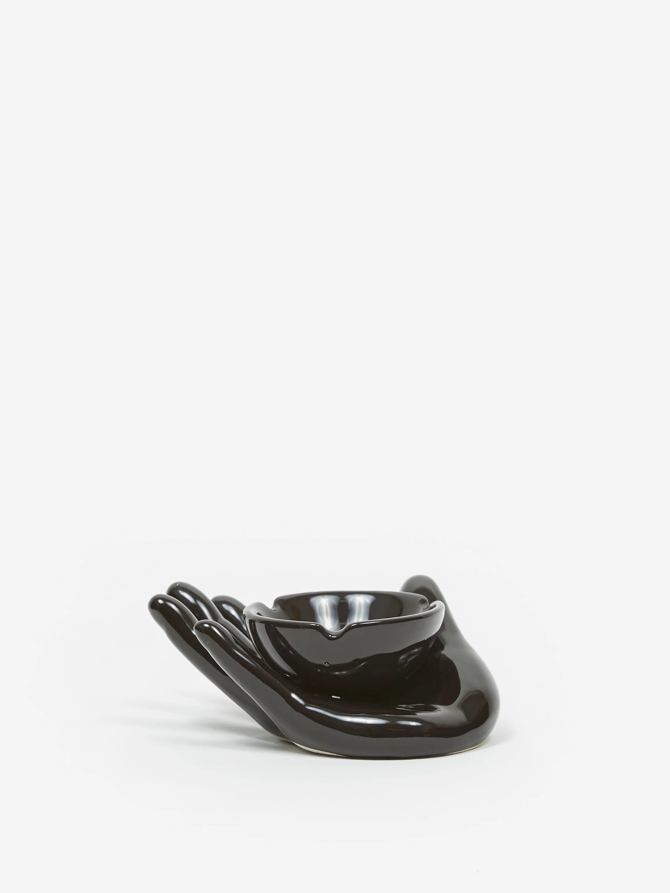Studio A-OK Hand Ashtray - Black - Image 2