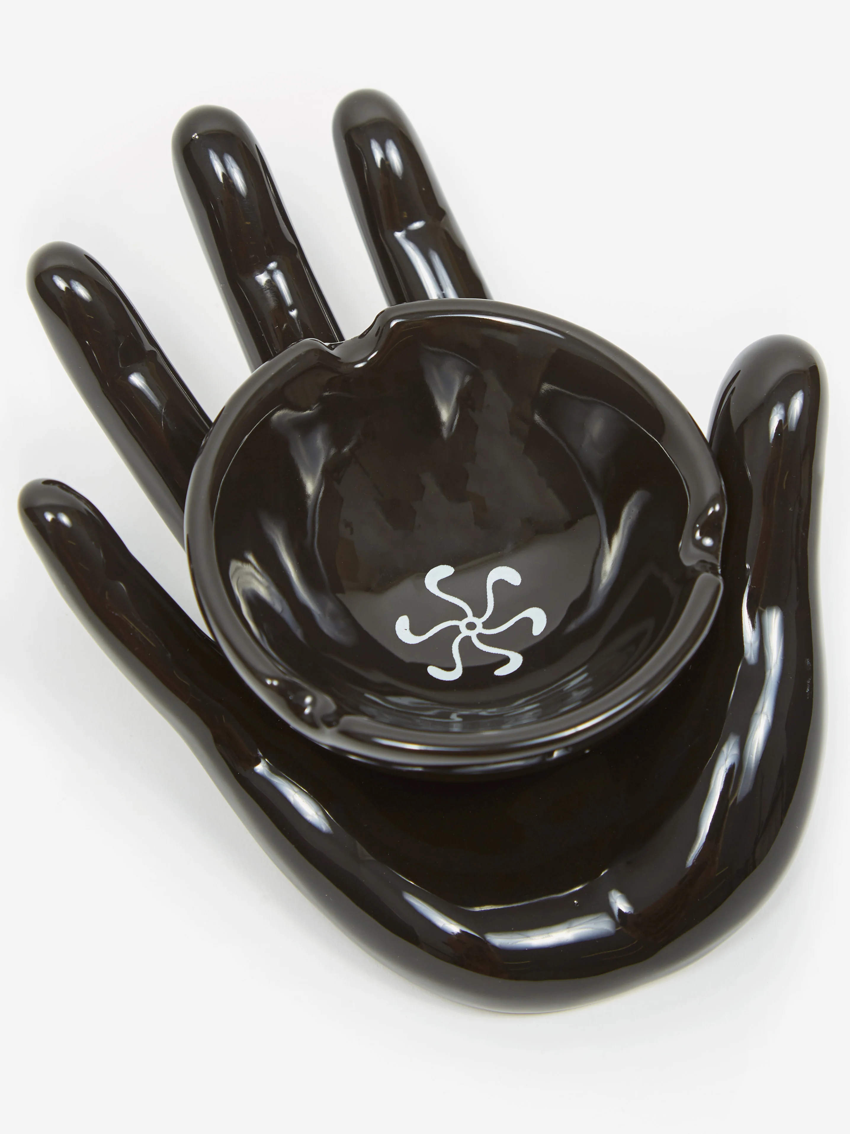 Studio A-OK Hand Ashtray - Black - Image 5
