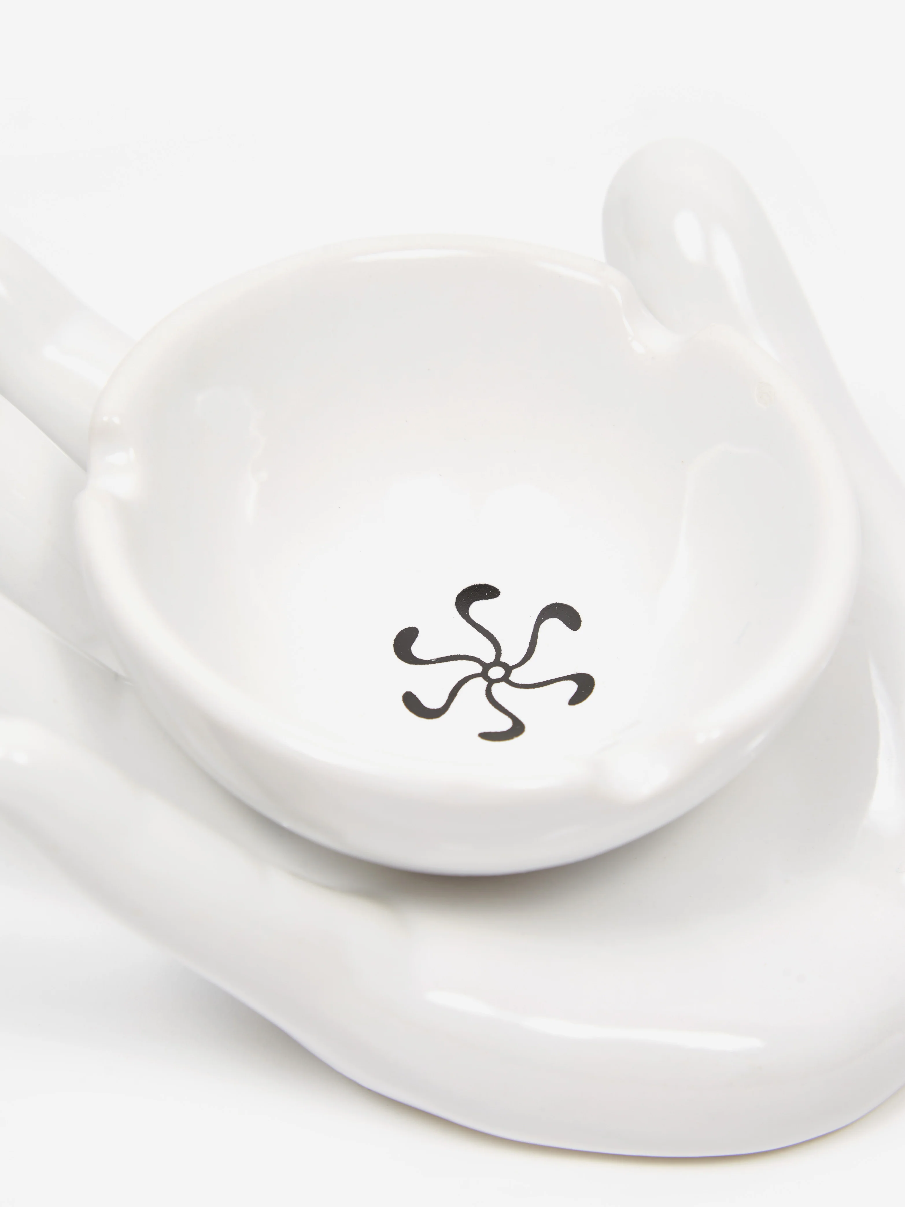 Studio A-OK Hand Ashtray - White - Image 2