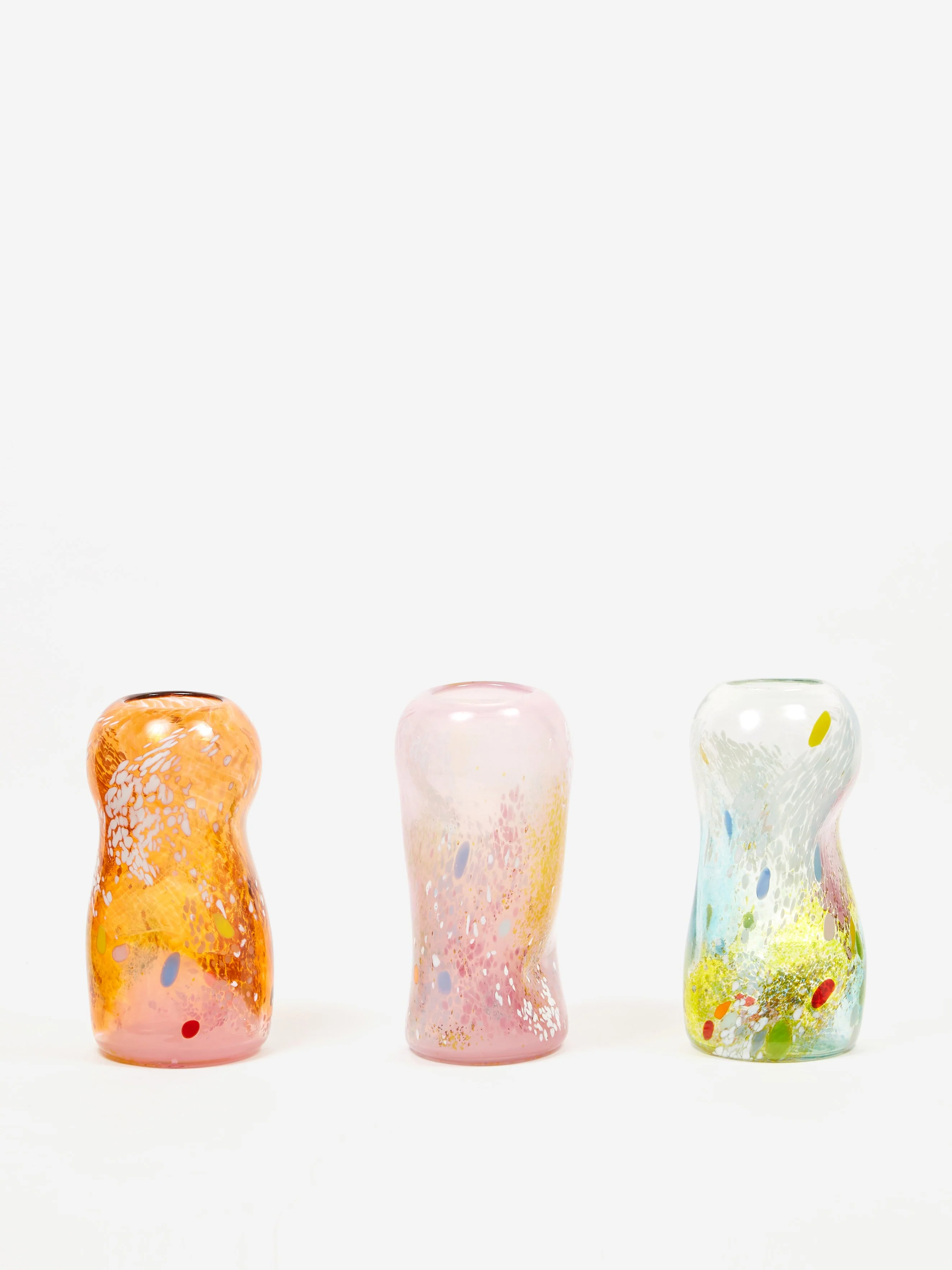 Studio Arhoj Glass Plasma Vase 20cm x 10cm - Multi - Image 15