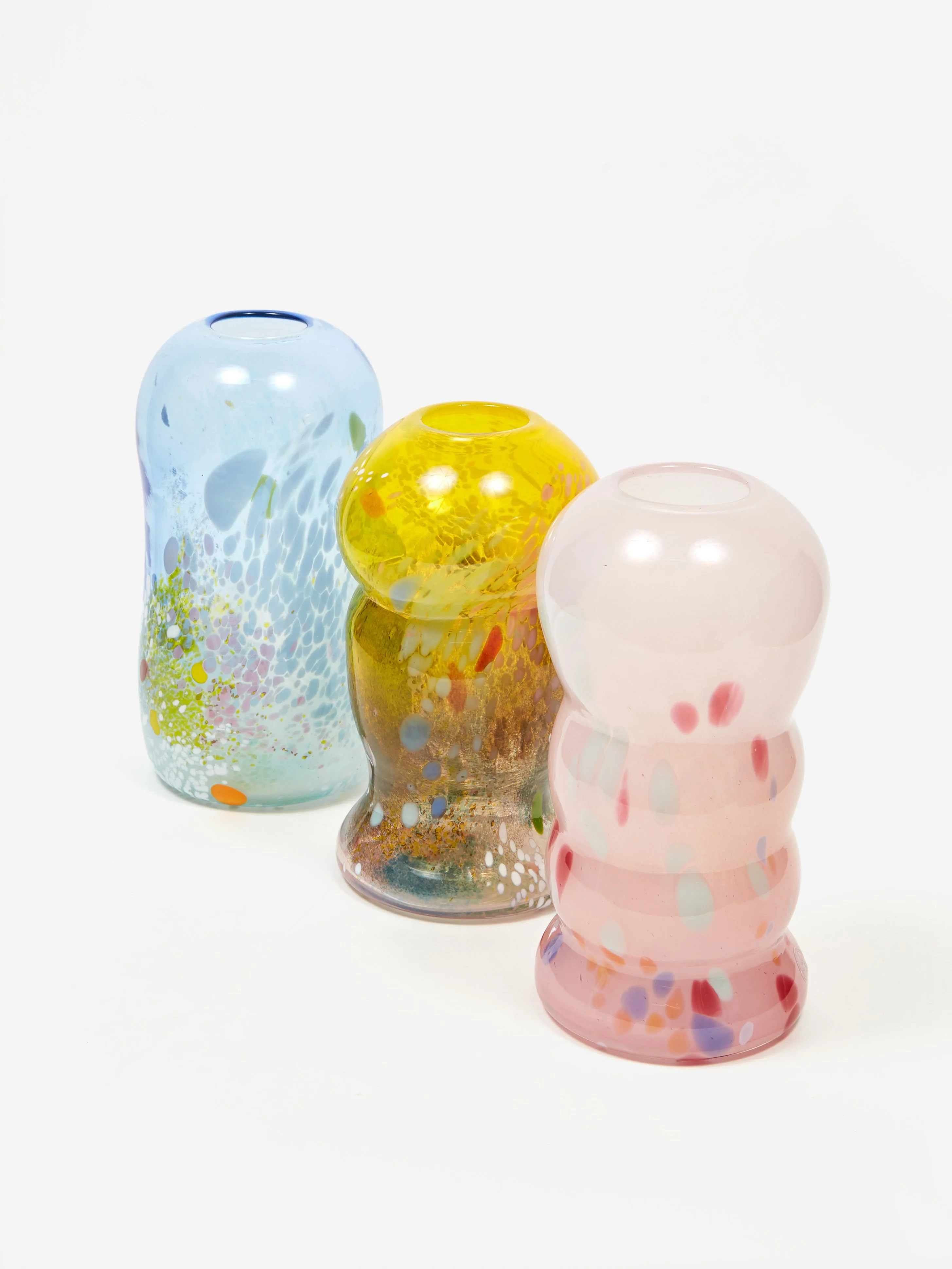 Studio Arhoj Glass Plasma Vase 20cm x 10cm - Multi - Image 16