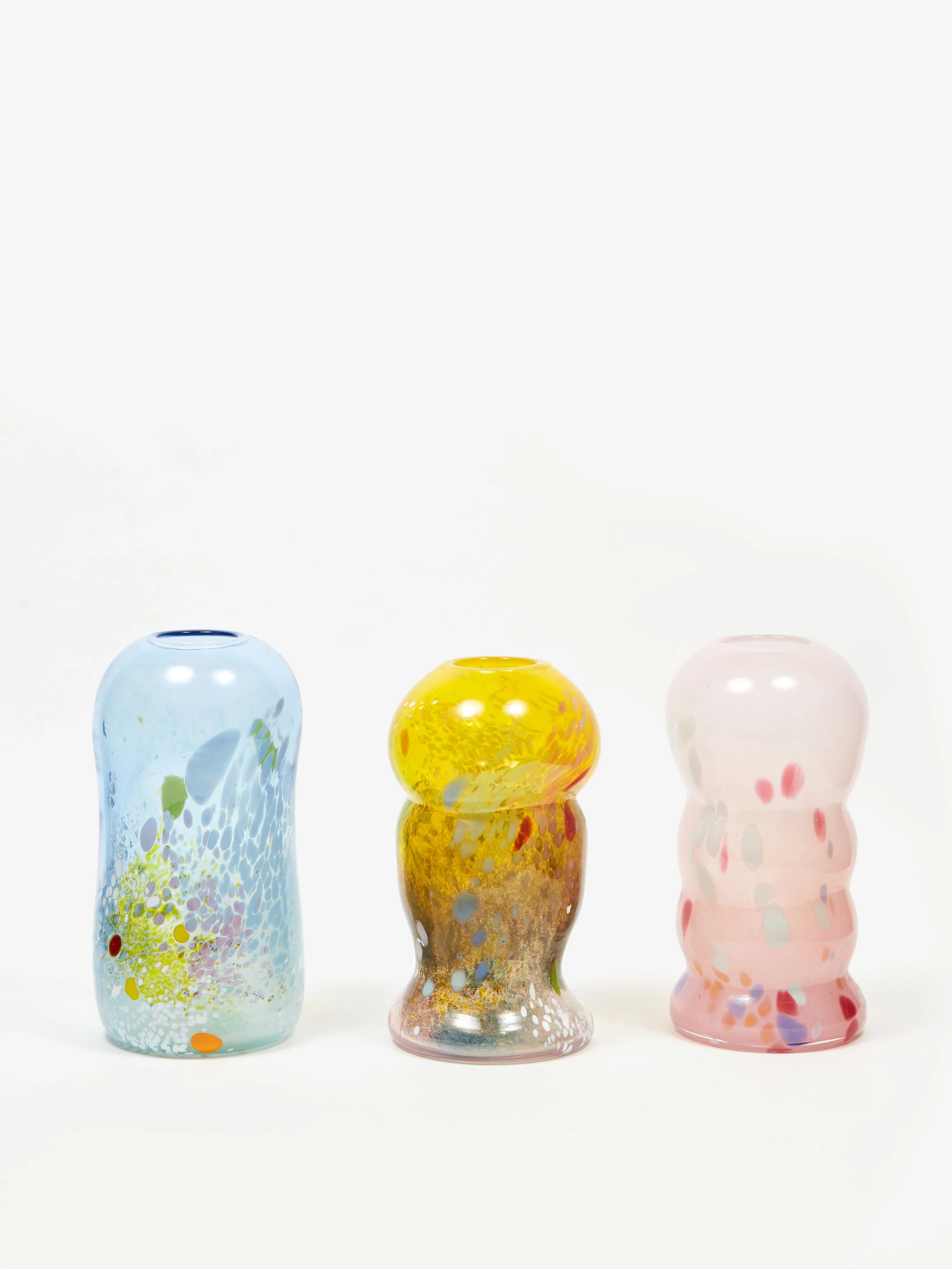 Studio Arhoj Glass Plasma Vase 20cm x 10cm - Multi - Image 2