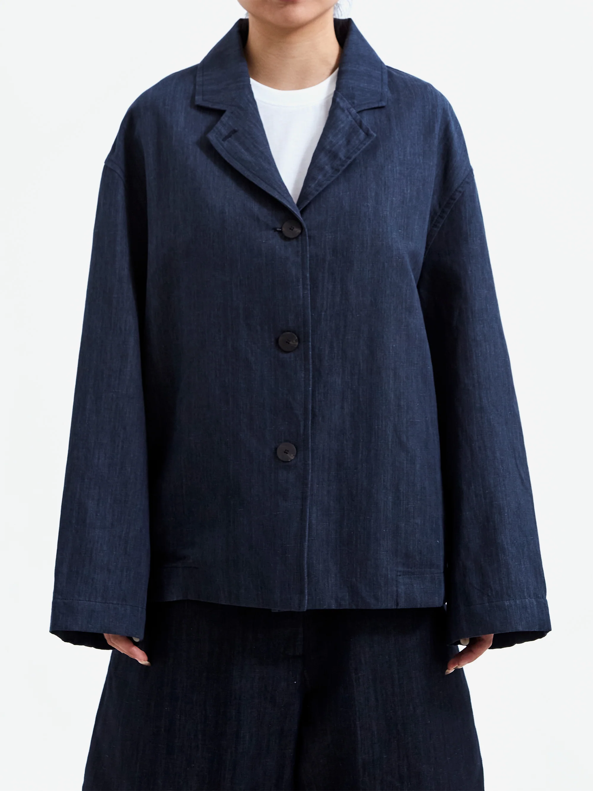 Studio Nicholson Rick Boxy Jacket - Indigo