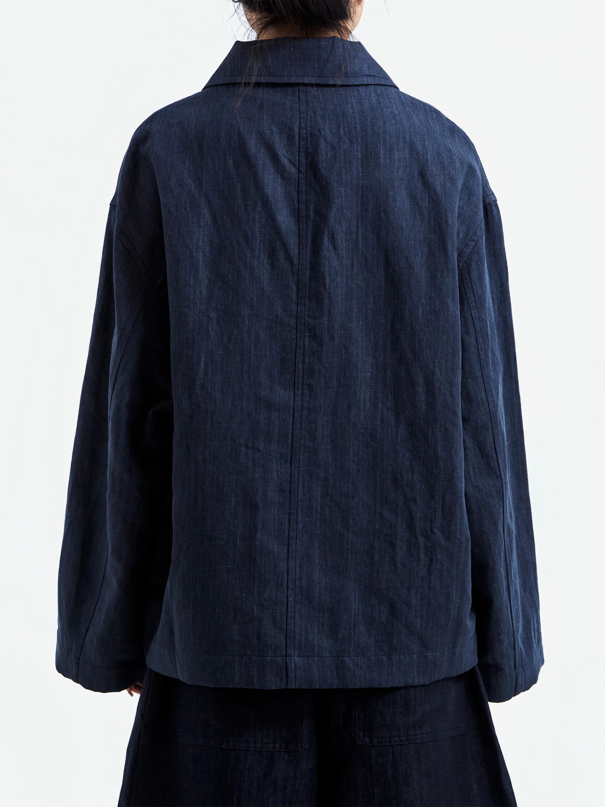 Studio Nicholson Rick Boxy Jacket - Indigo - Image 4
