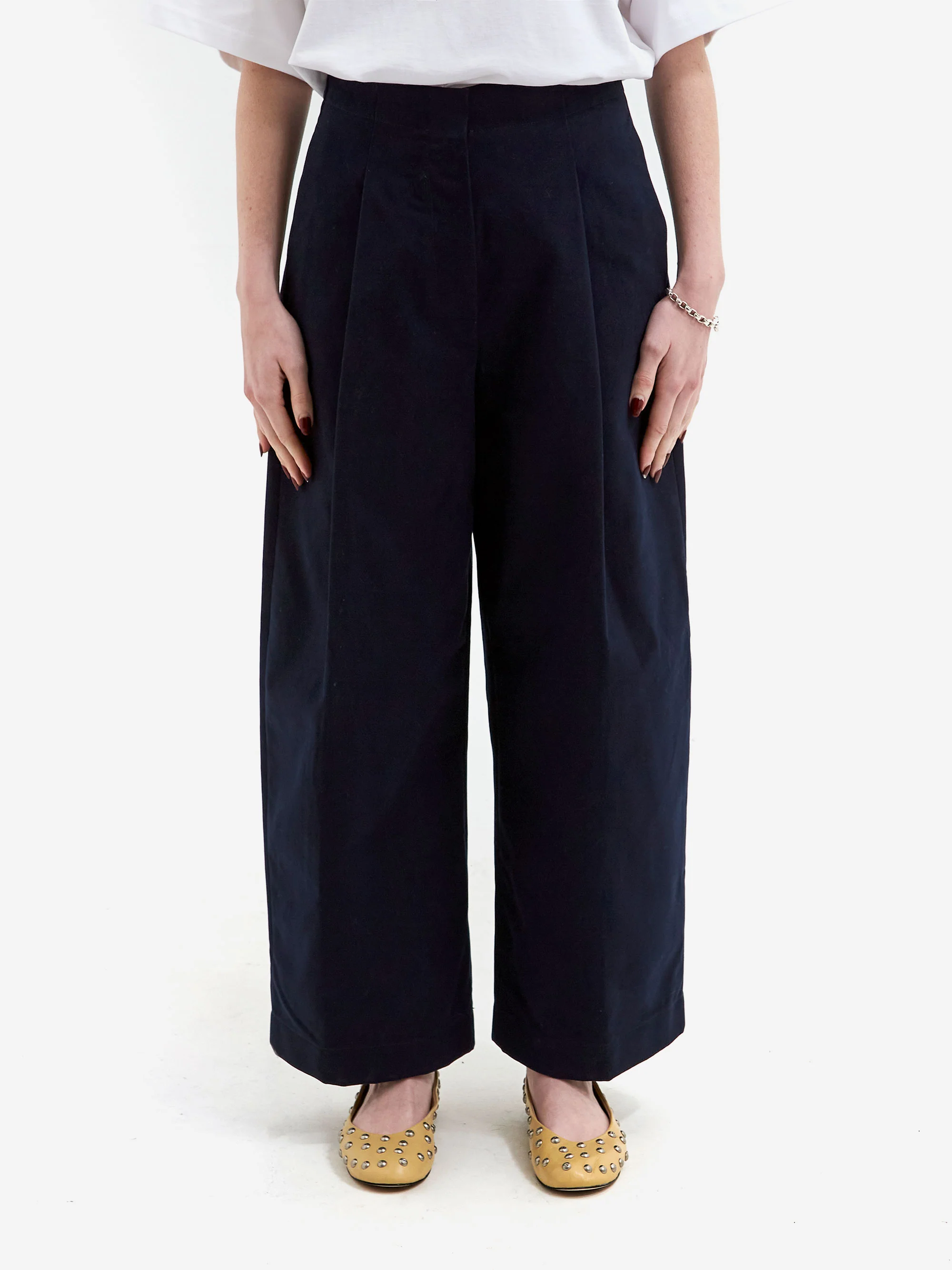 Studio Nicholson Dordoni Pants - Dark Navy