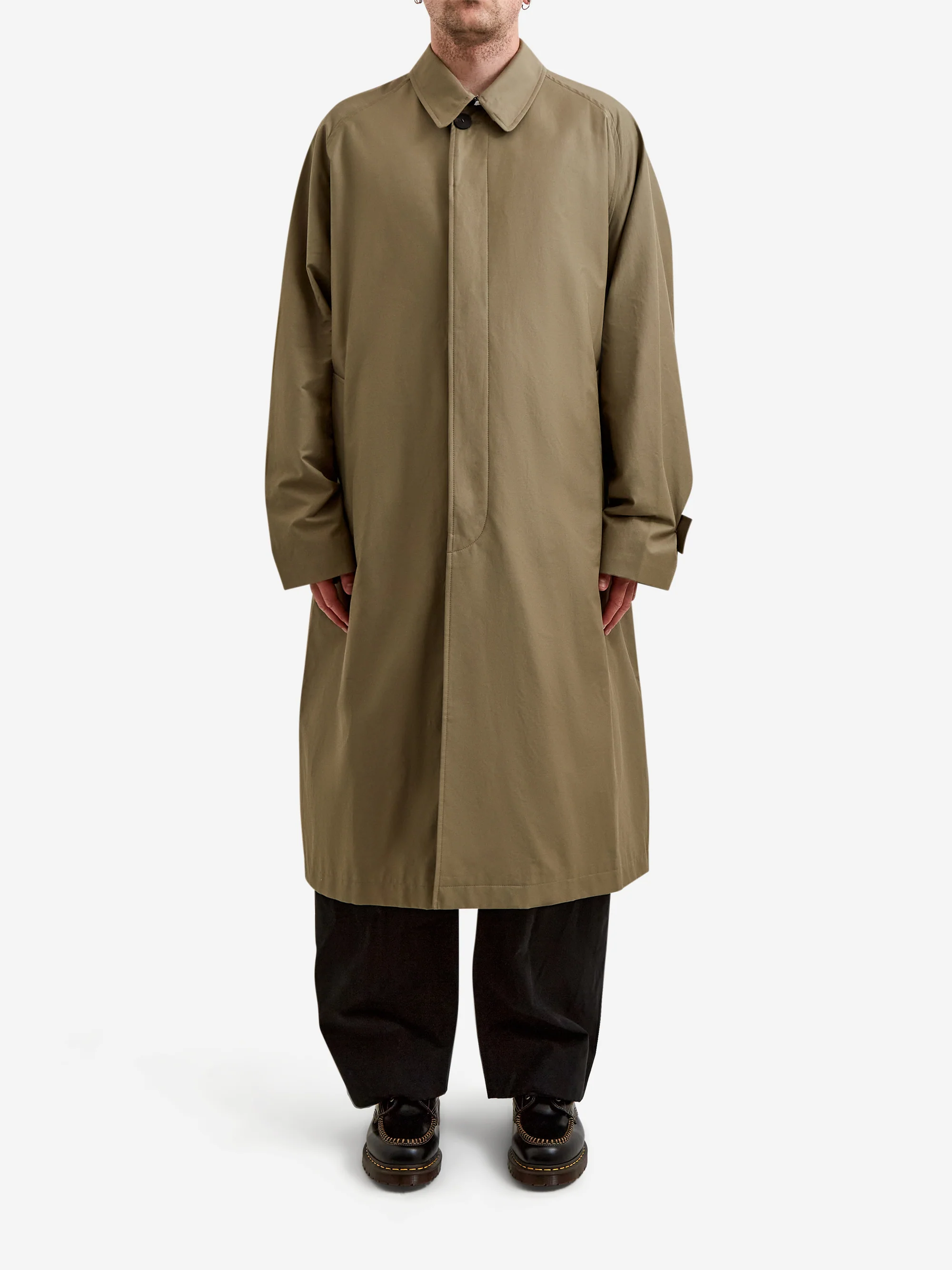 Studio Nicholson Crowe Coat - Dark Dusk - Image 2