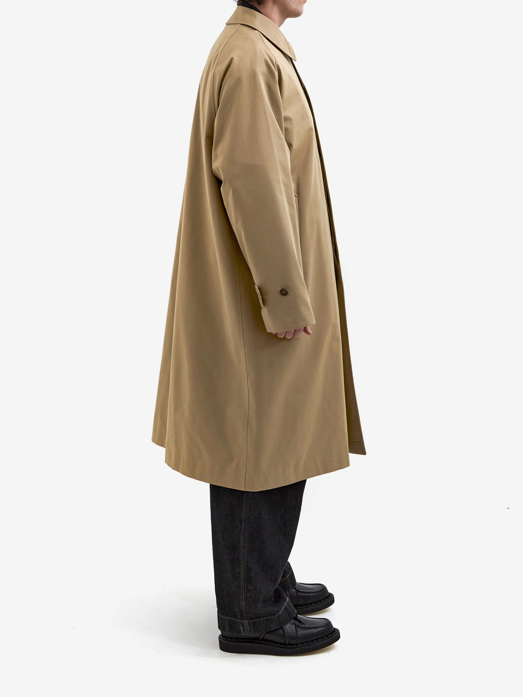 Studio Nicholson Crowe Modern Wool Car Coat - Parcel - Image 3