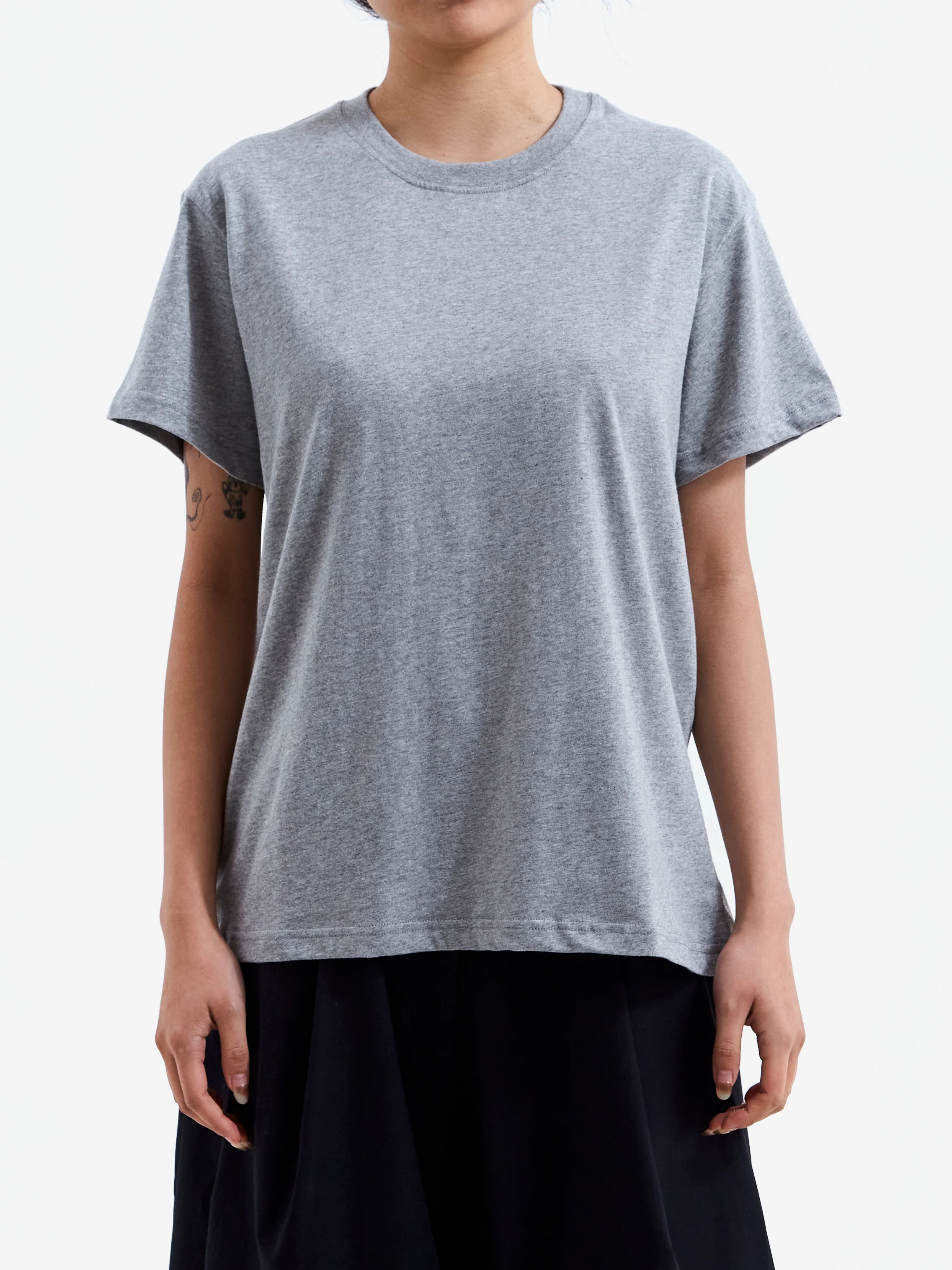 Studio Nicholson Perfect Tee - Grey Marl
