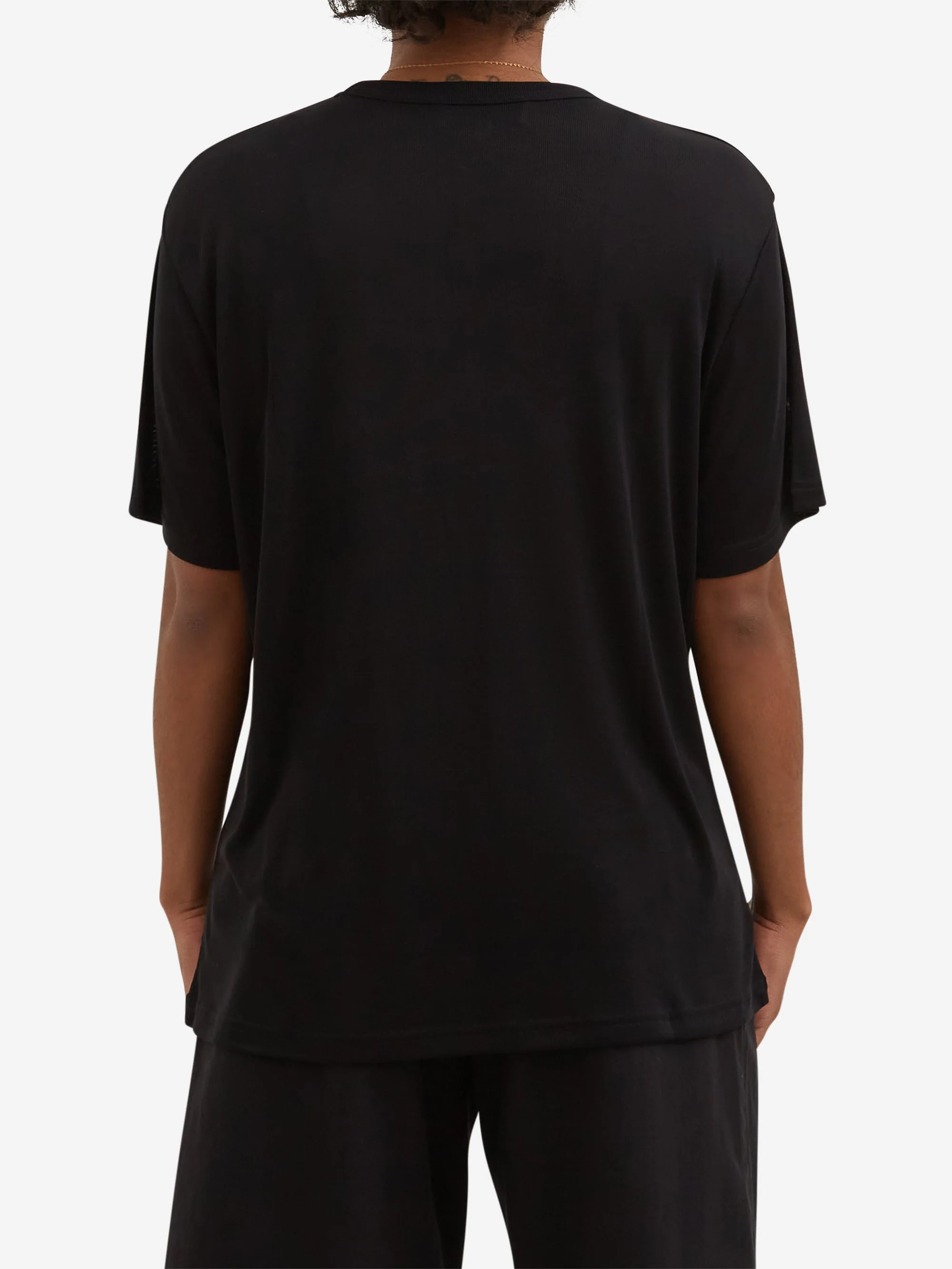 Studio Nicholson Rond Short Sleeve T-Shirt - Black - Image 3