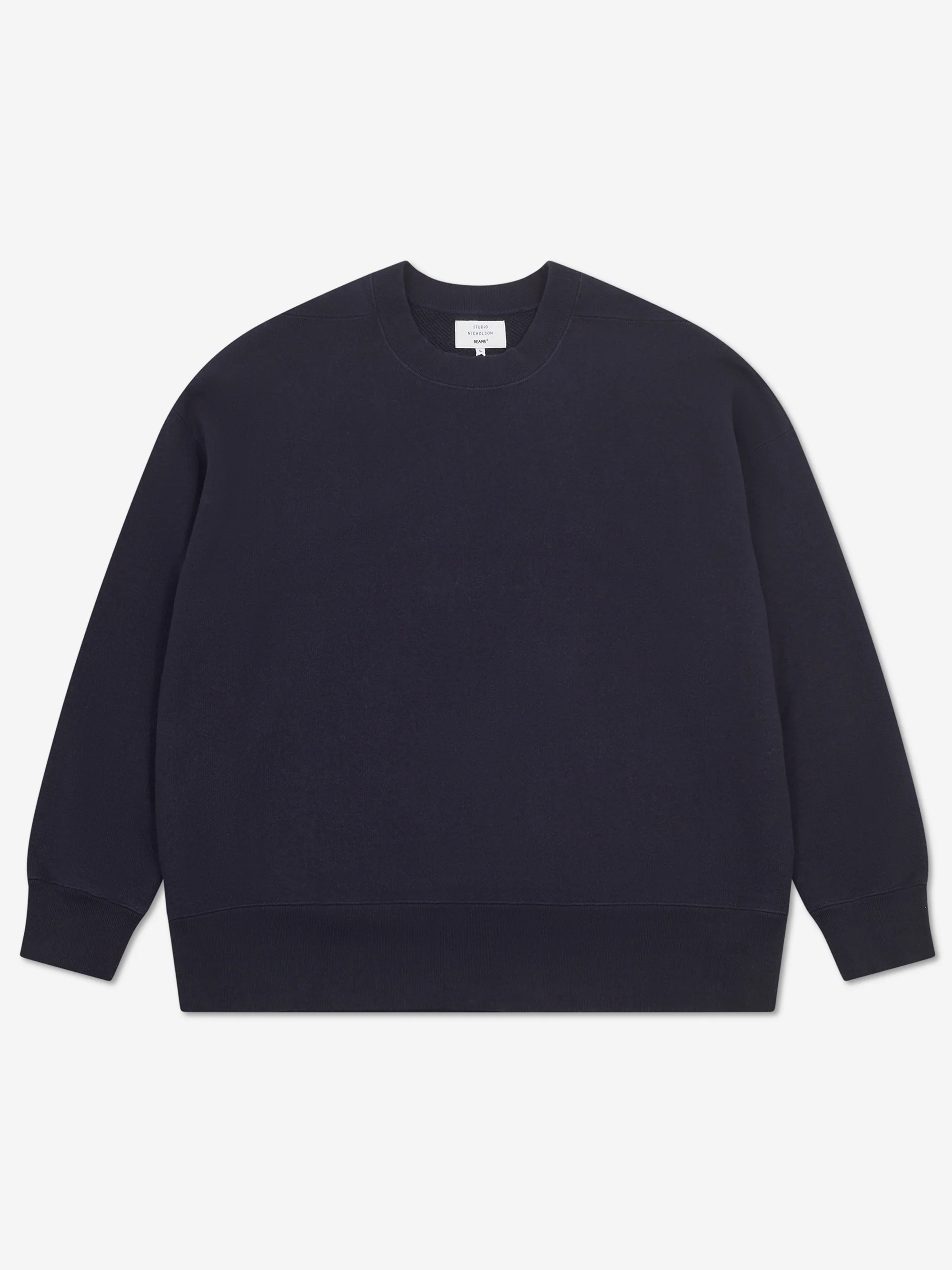 Studio Nicholson x Beams Plus Holly Jersey Crewneck - Darkest Navy