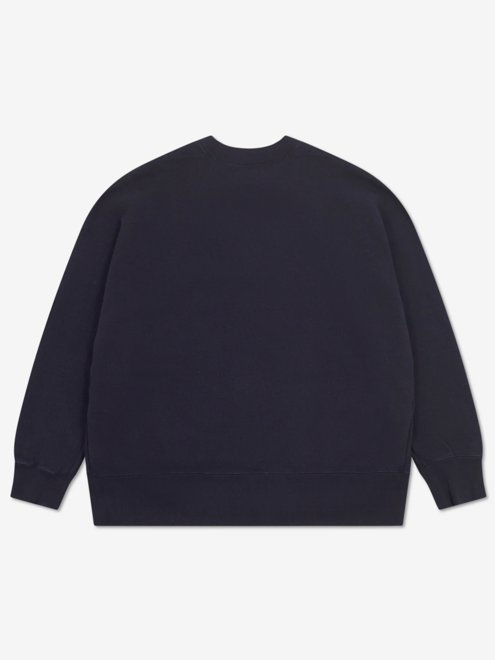 Studio Nicholson x Beams Plus Holly Jersey Crewneck - Darkest Navy - Image 3