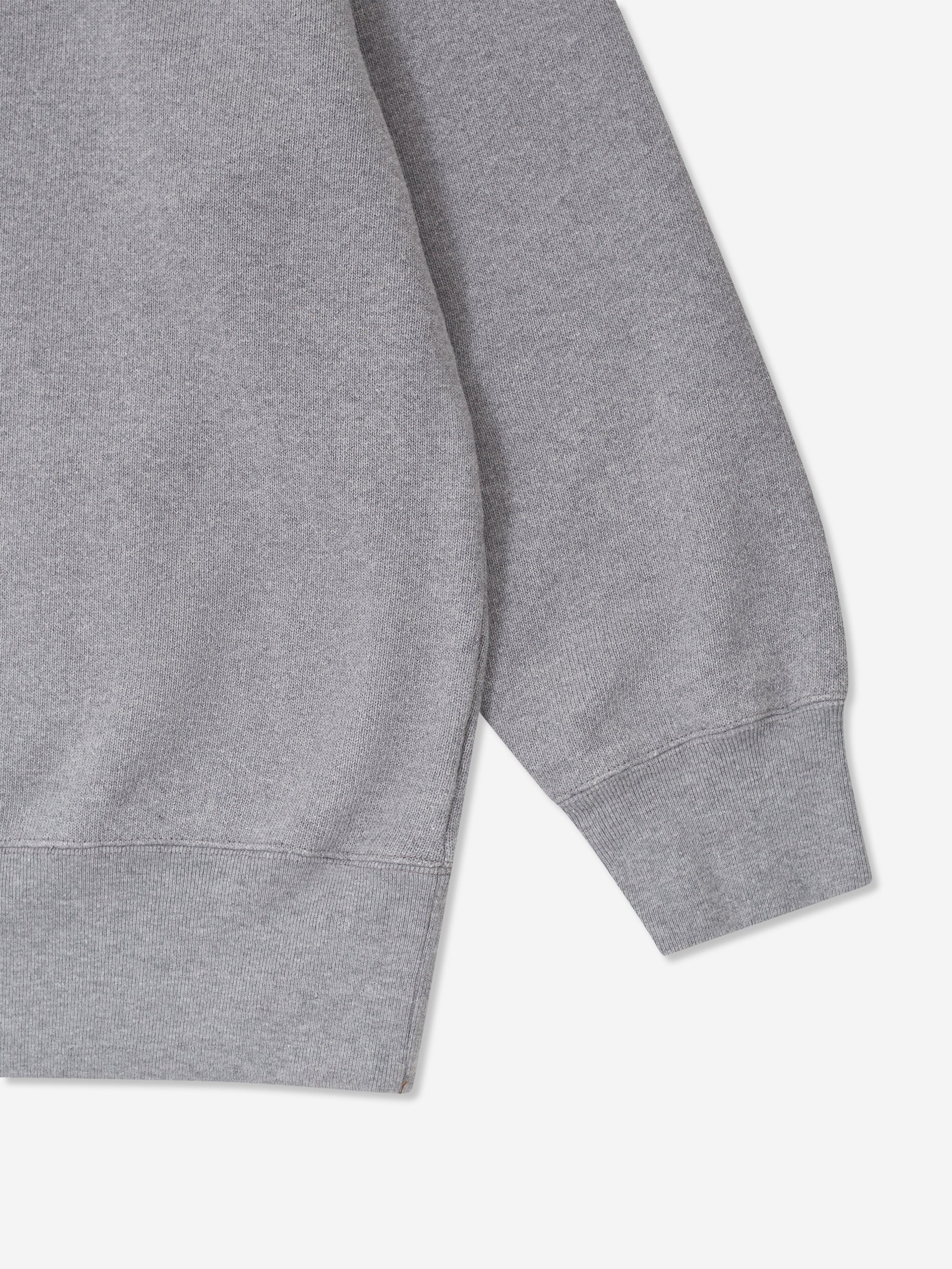 Studio Nicholson x Beams Plus Holly Jersey Crewneck - Grey Marl - Image 3