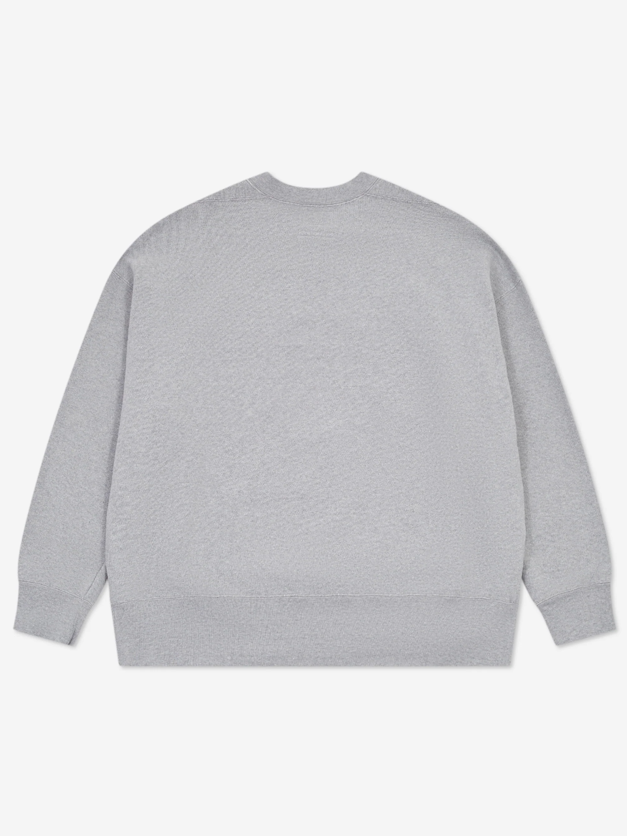 Studio Nicholson x Beams Plus Holly Jersey Crewneck - Grey Marl - Image 4