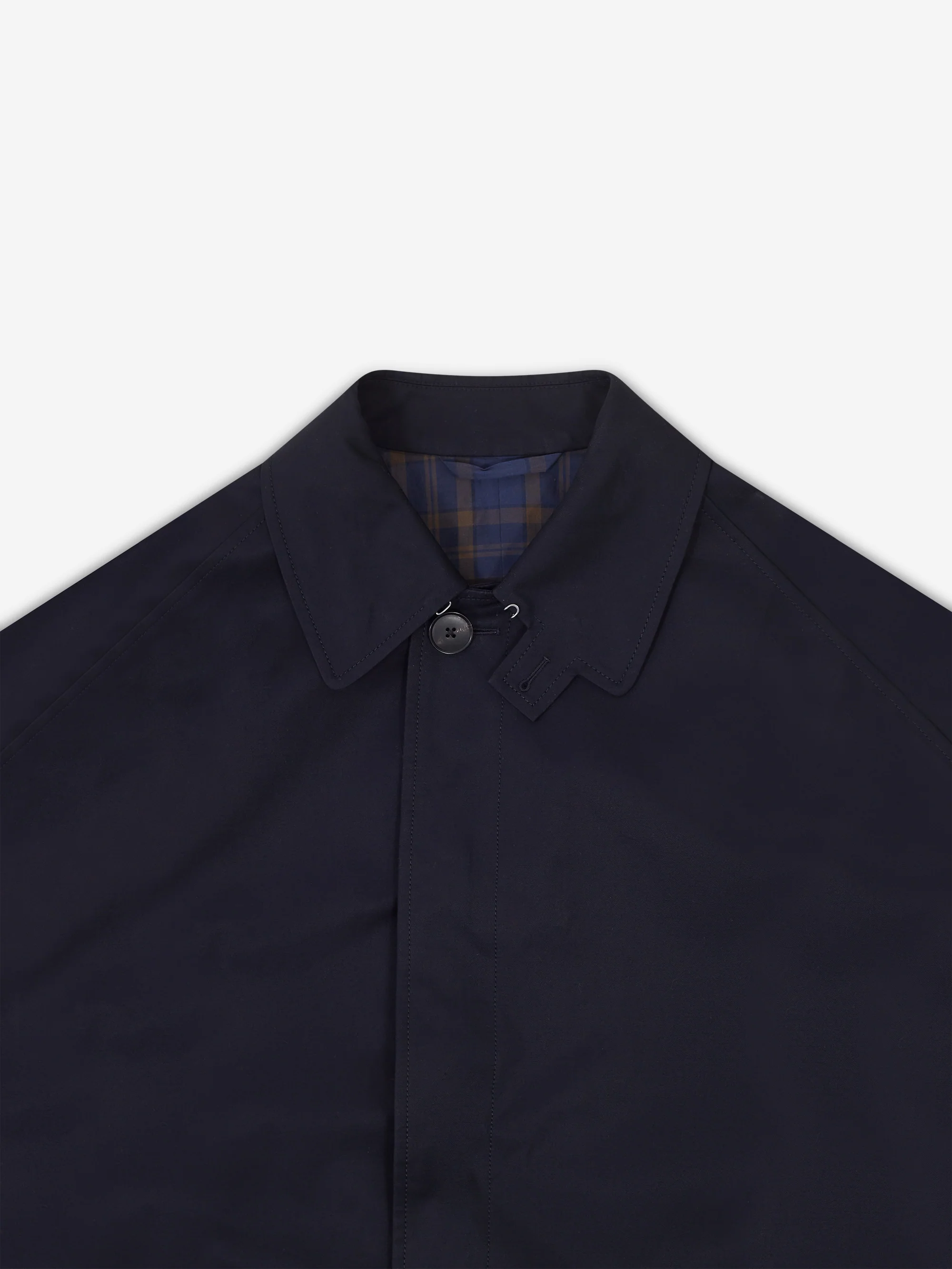Studio Nicholson x Beams Plus Peter Raincoat - Darkest Navy - Image 2