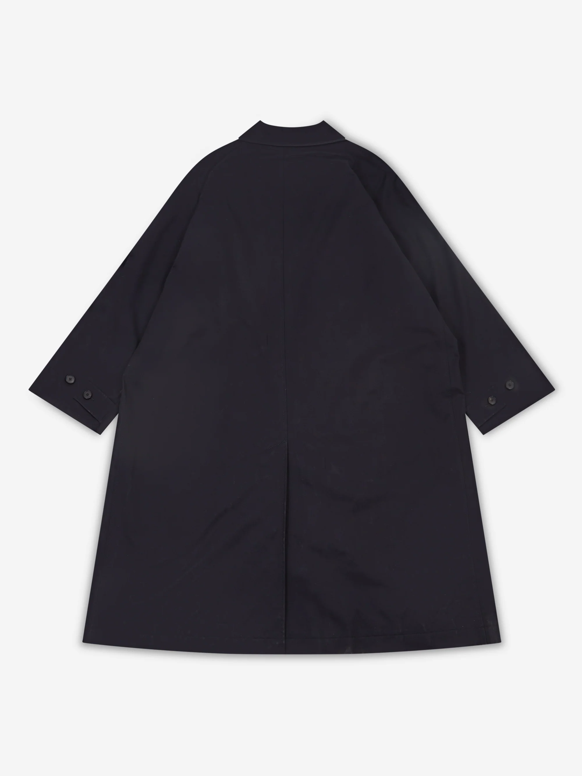 Studio Nicholson x Beams Plus Peter Raincoat - Darkest Navy - Image 3