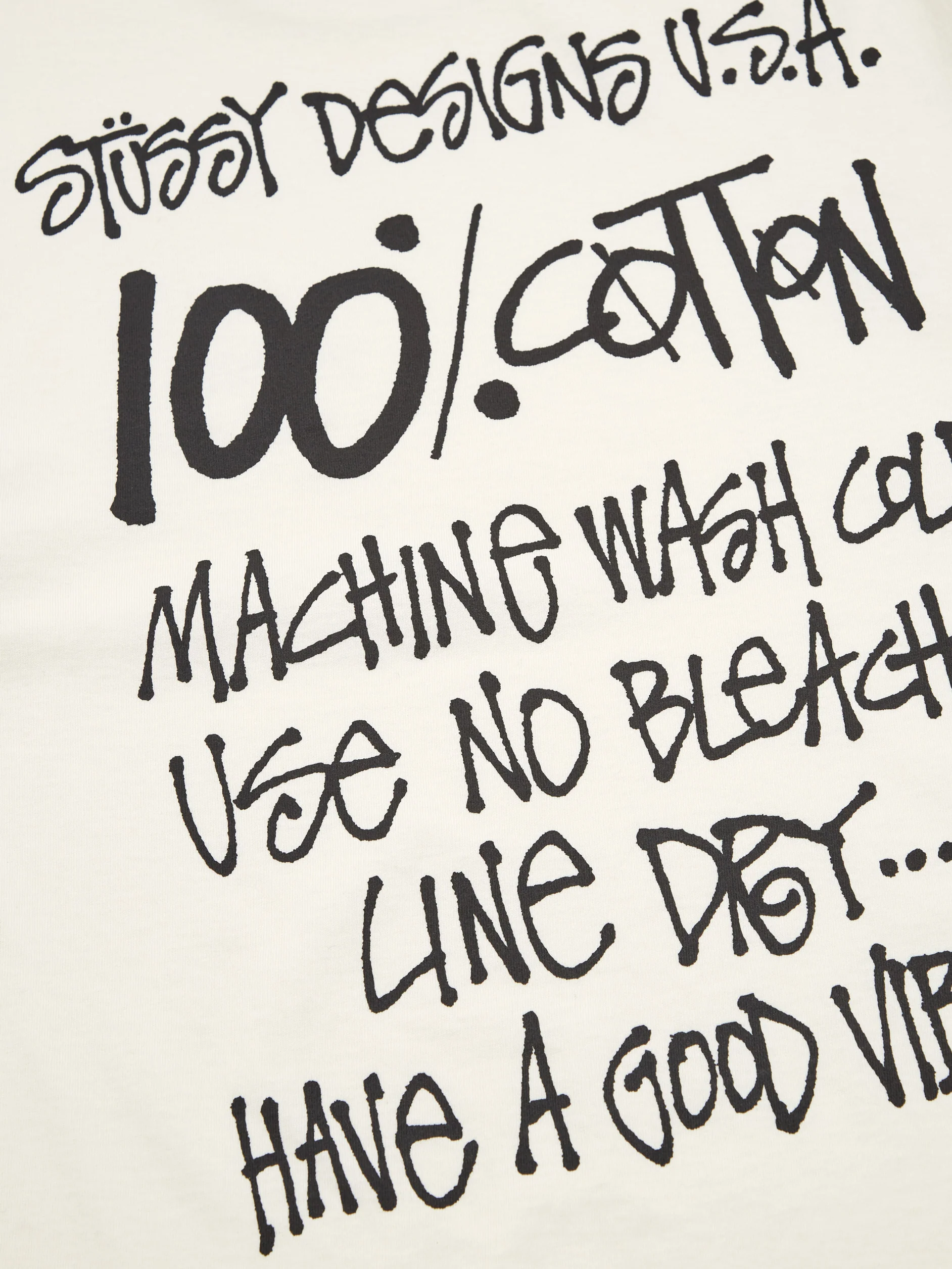Stussy 100% Pigment Dyed T-Shirt - Natural - Image 5