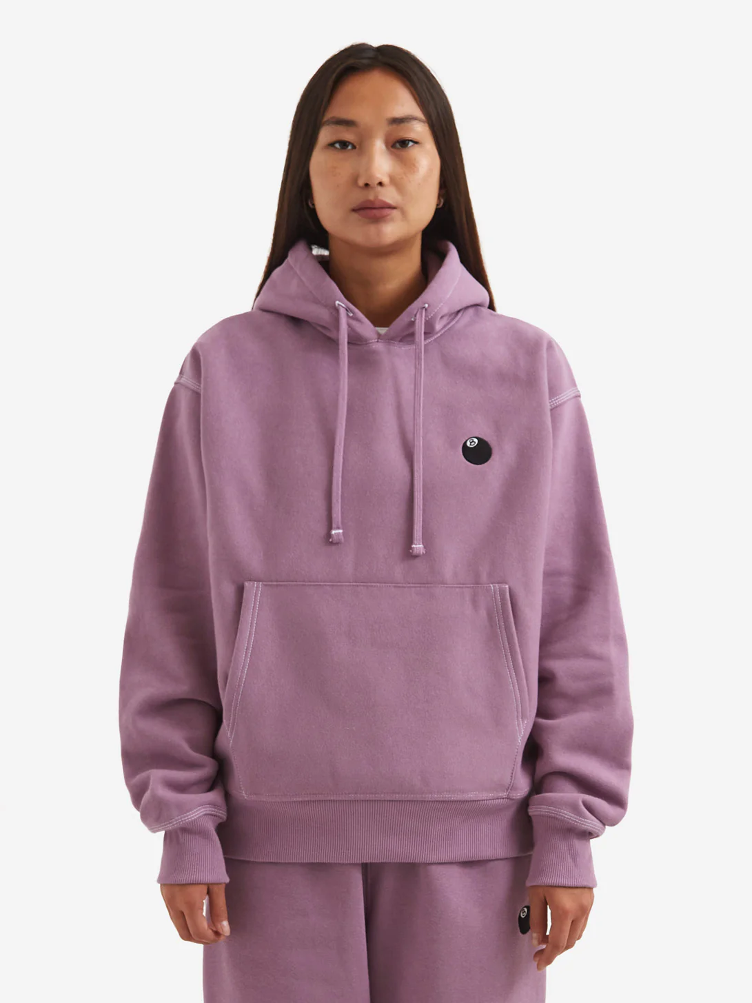 Stussy 8 Ball App. Hood - Orchid