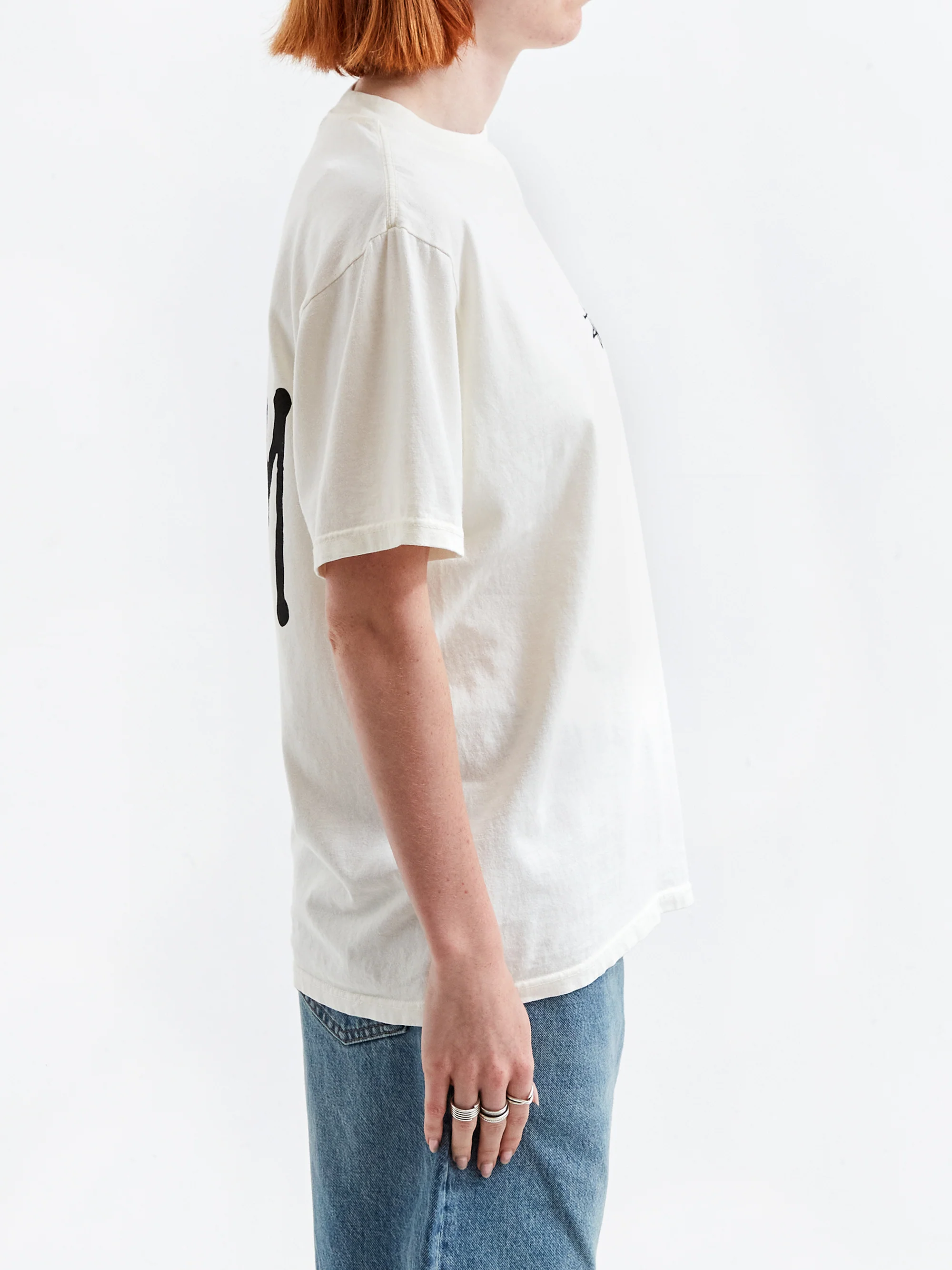 Stussy Basic Pigment Dyed T-Shirt W - Natural - Image 2