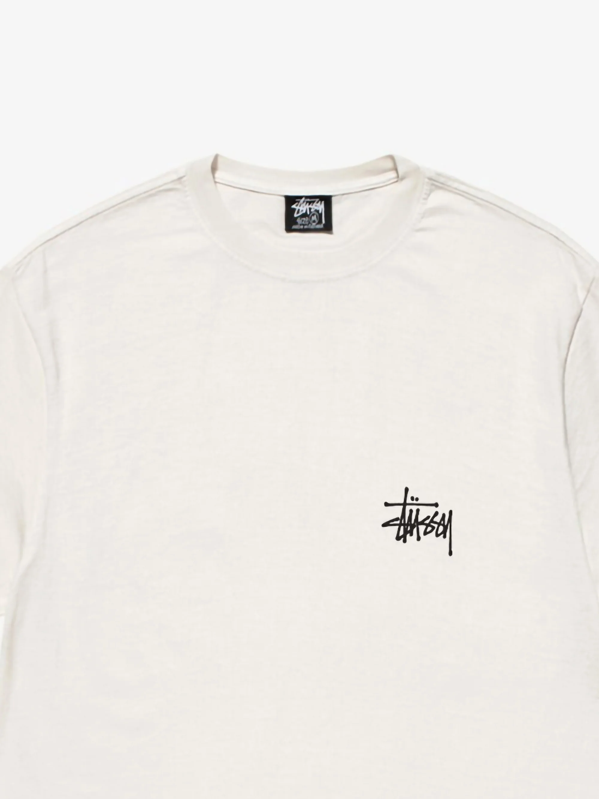 Stussy Basic Pigment Dyed T-Shirt W - Natural - Image 5