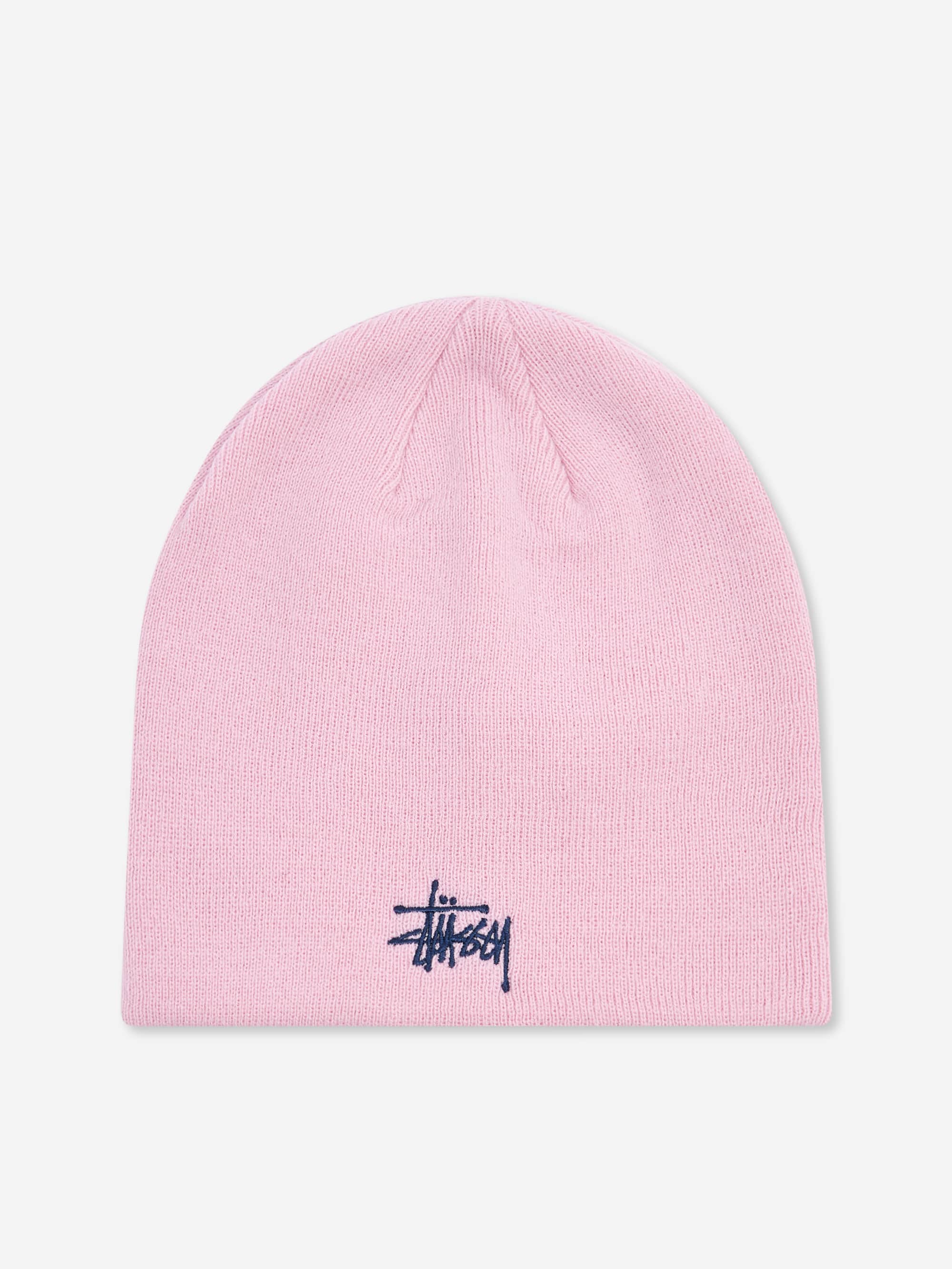 Stussy Basic Skullcap Beanie - Rose Pink