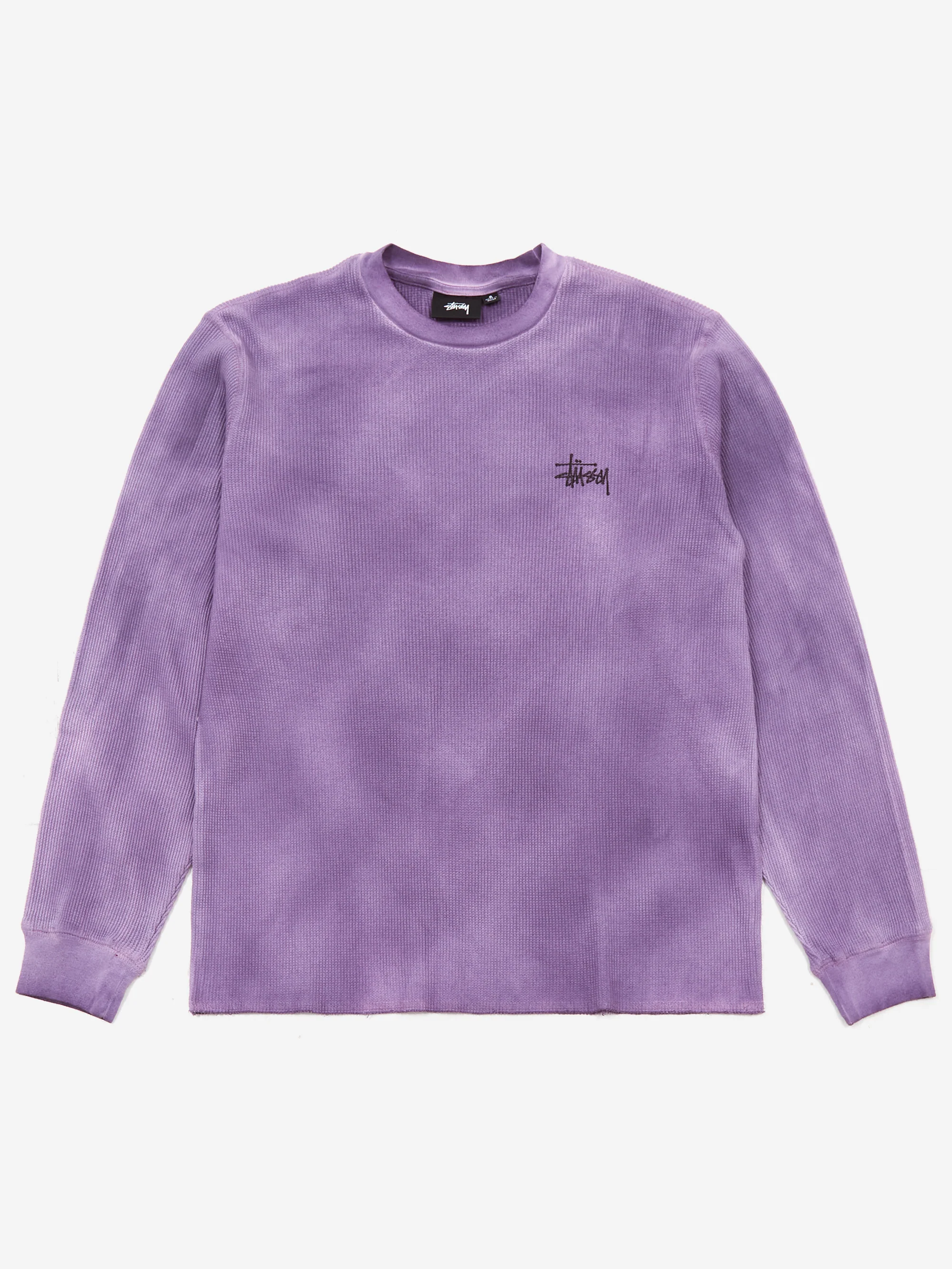 Stussy Basic Stock LS Thermal - Lavender - Image 4