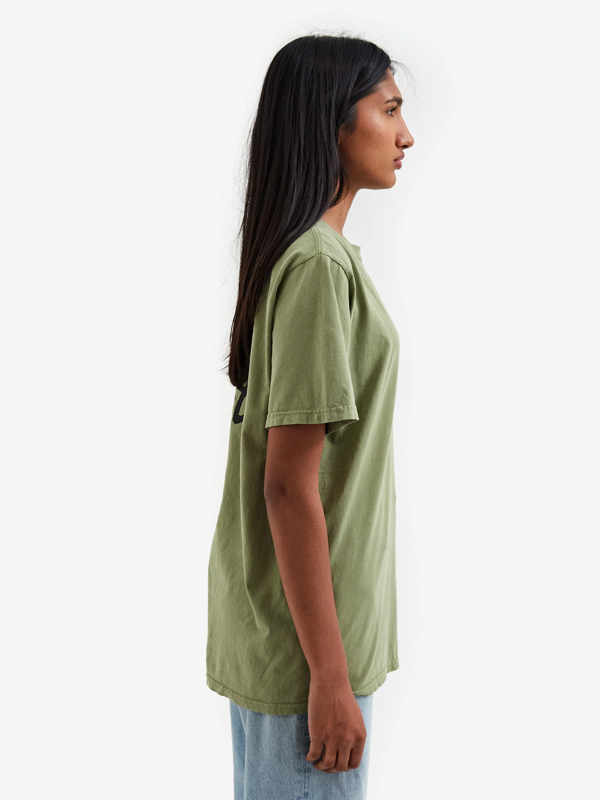 Stussy Basic Stussy Pig. Dyed T-Shirt - Artichoke - Image 3