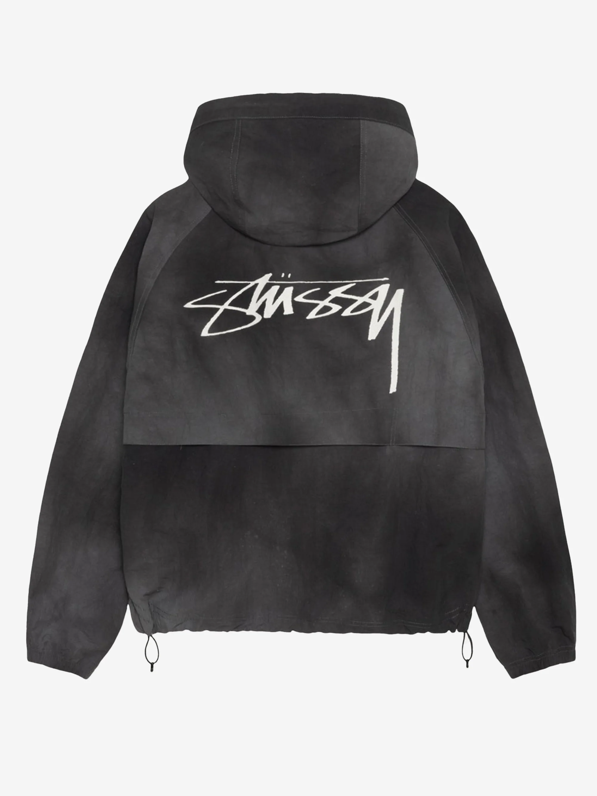 Stussy Beach Shell Wave Dye Jacket W - Black - Image 6