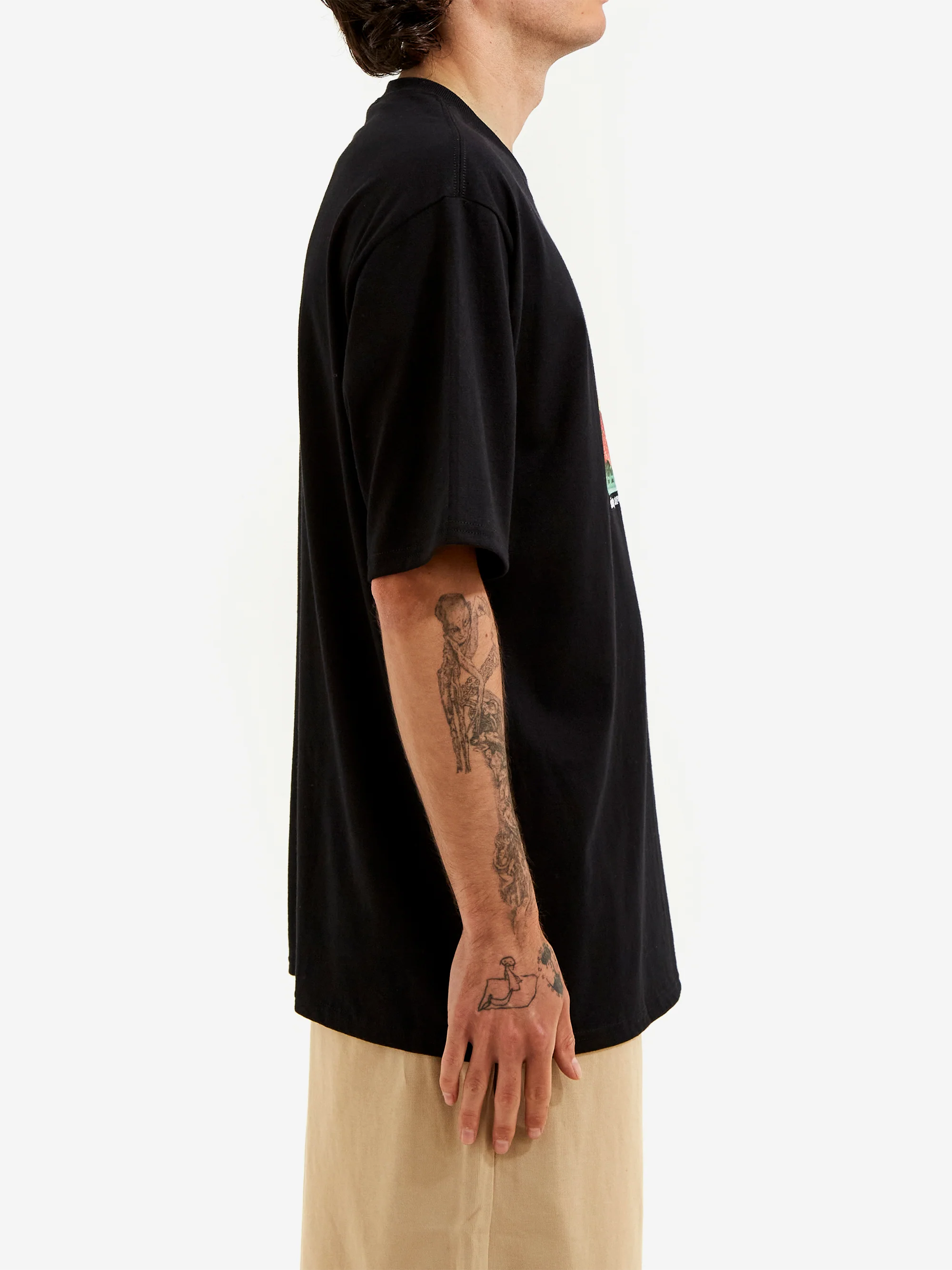 Stussy Berries Tee - Black - Image 4