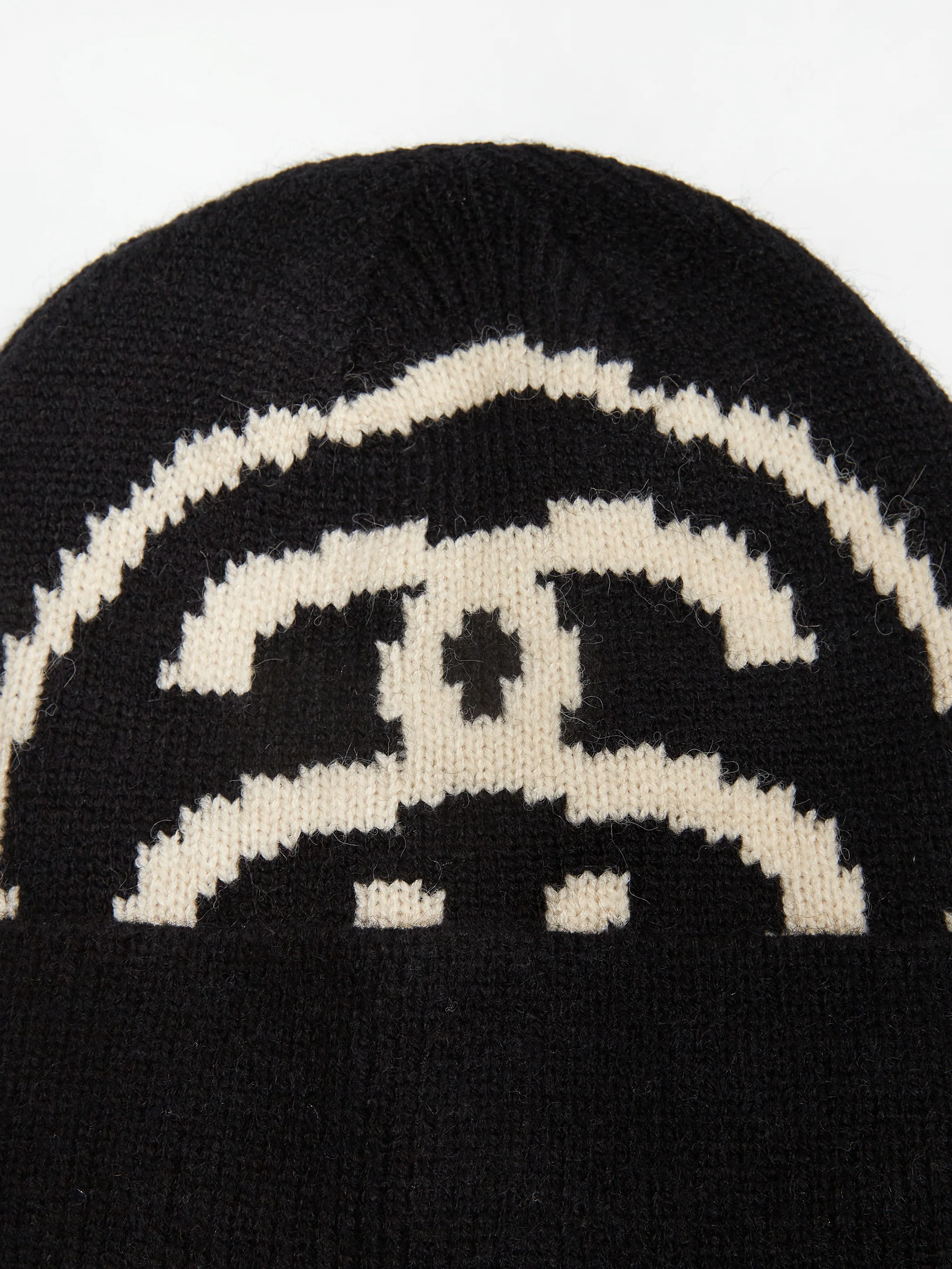 Stussy Big Link Cuff Beanie - Black - Image 2