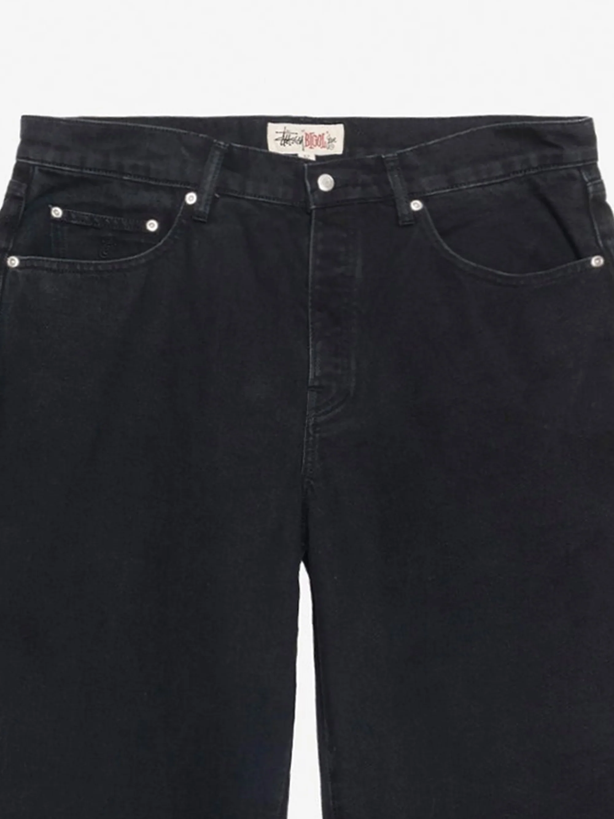 Stussy Big Ol Jean Denim W  - Black - Image 2