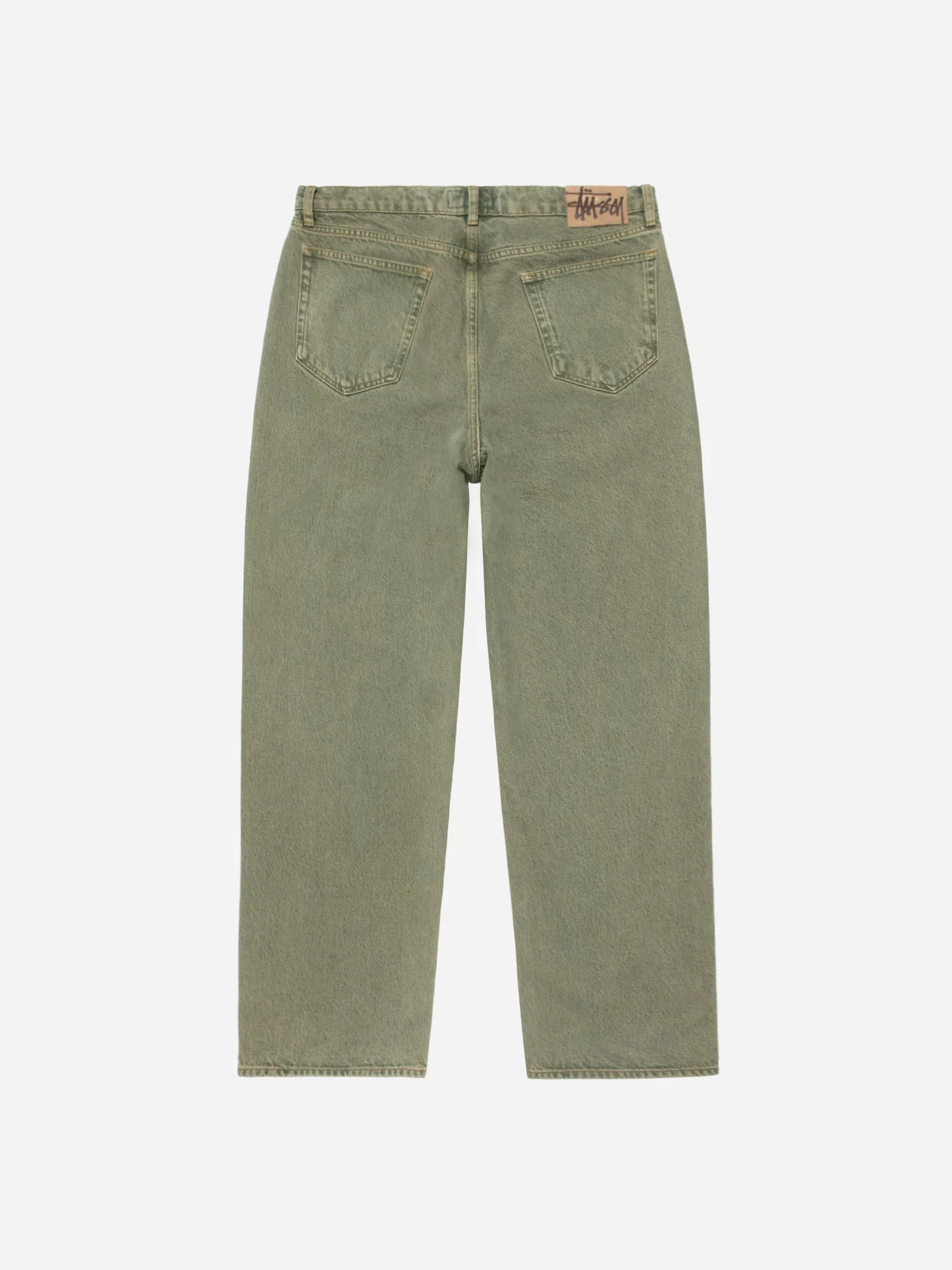 Stussy Big Ol Jean Denim W  - Faded Army - Image 3