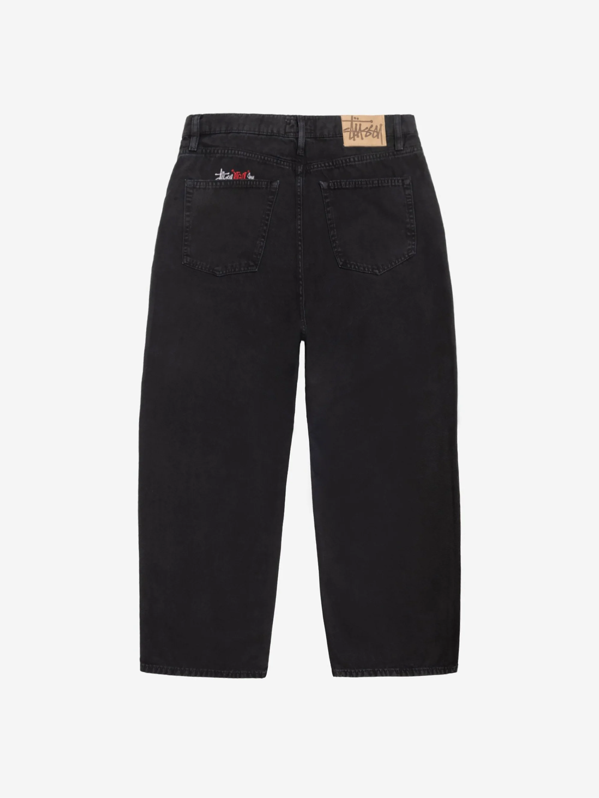 Stüssy Big Ol Jean Washed Canvas - Black - Image 3