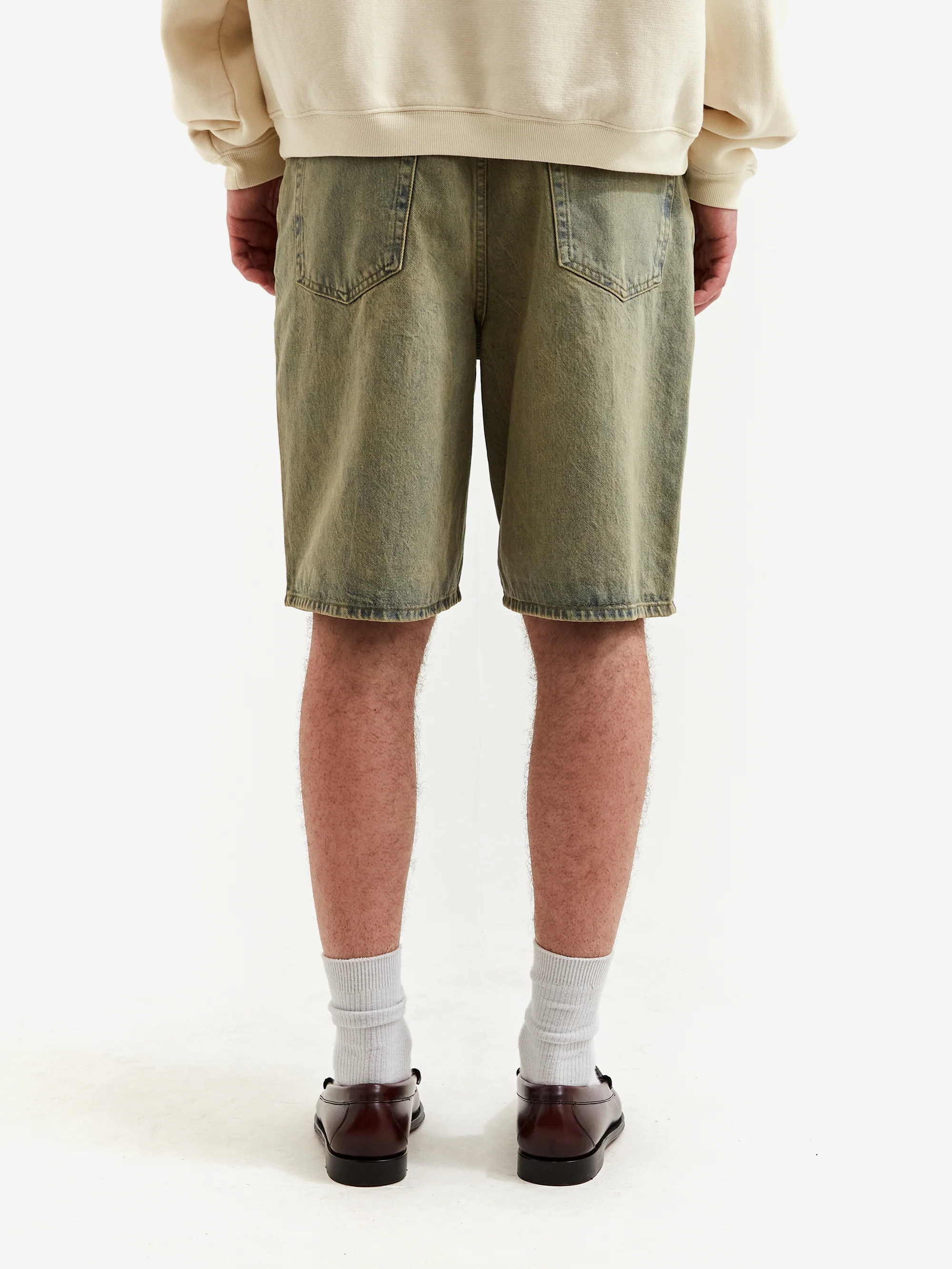 Stussy Big Ol Shorts Washed Canvas - Beach Wash - Image 6
