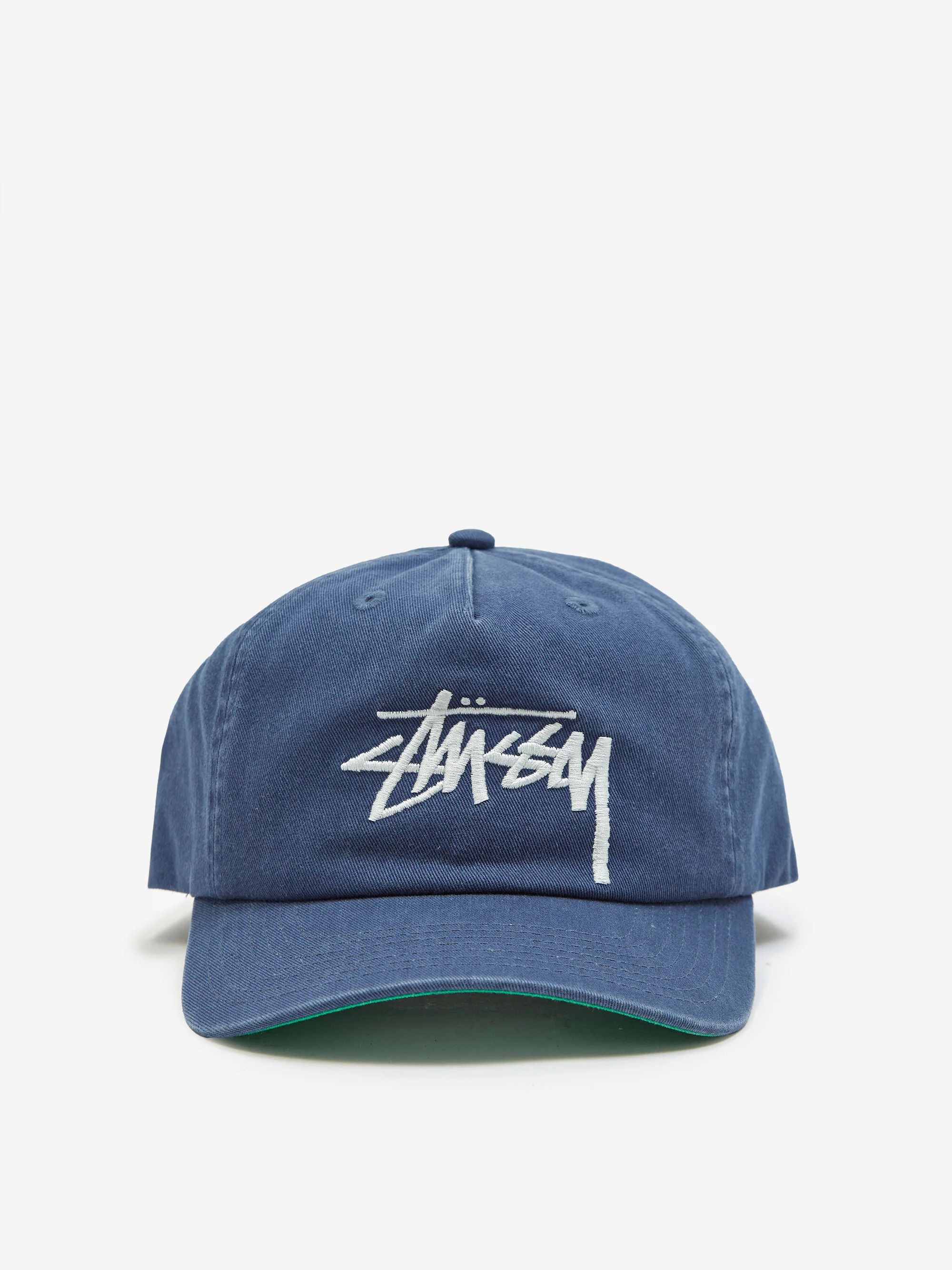 Stussy Big Stock Mid Depth Cap W - Deep Blue - Image 2