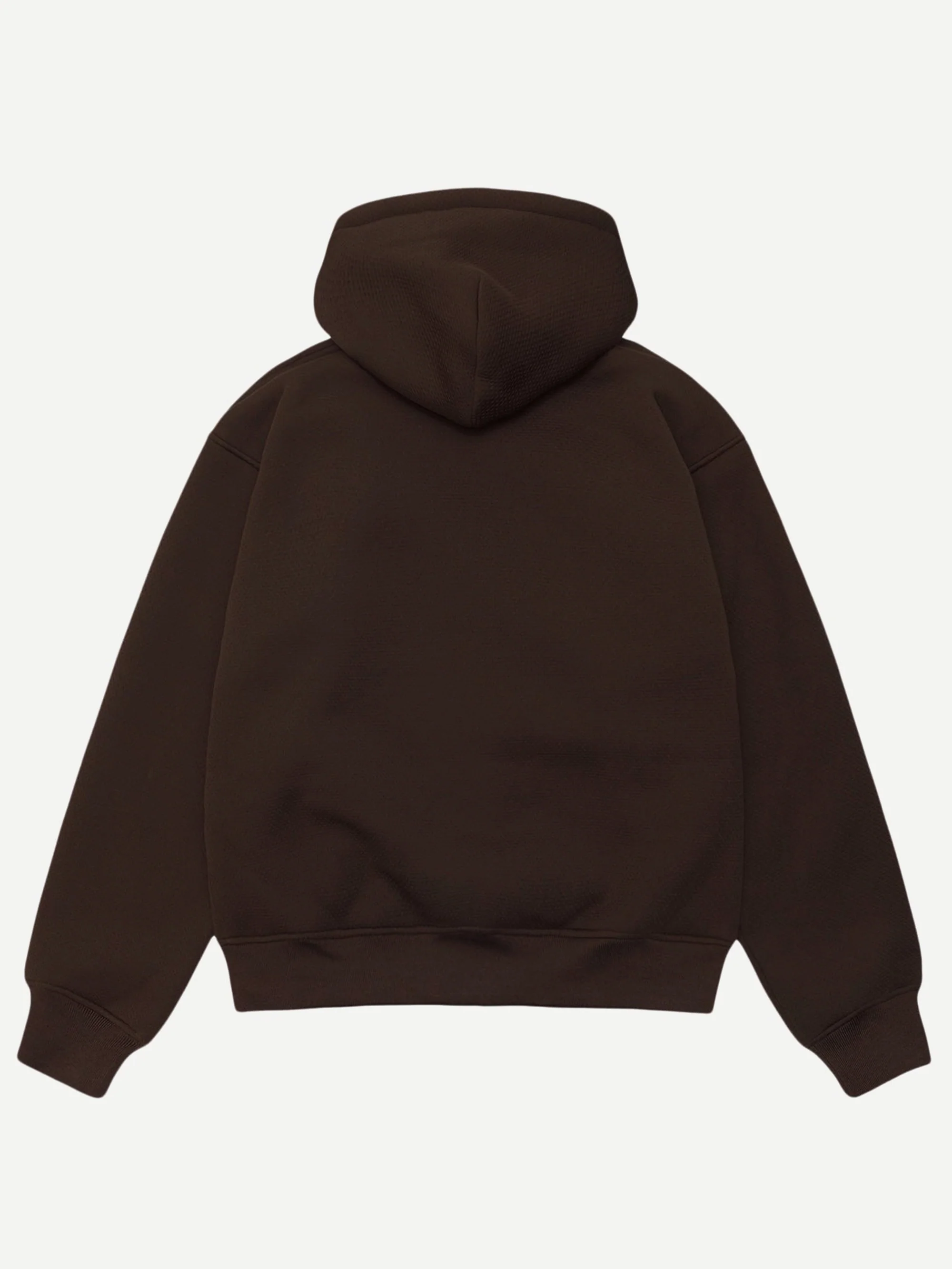 Stussy Bonded Sherpa Lined Hood - Brown - Image 2