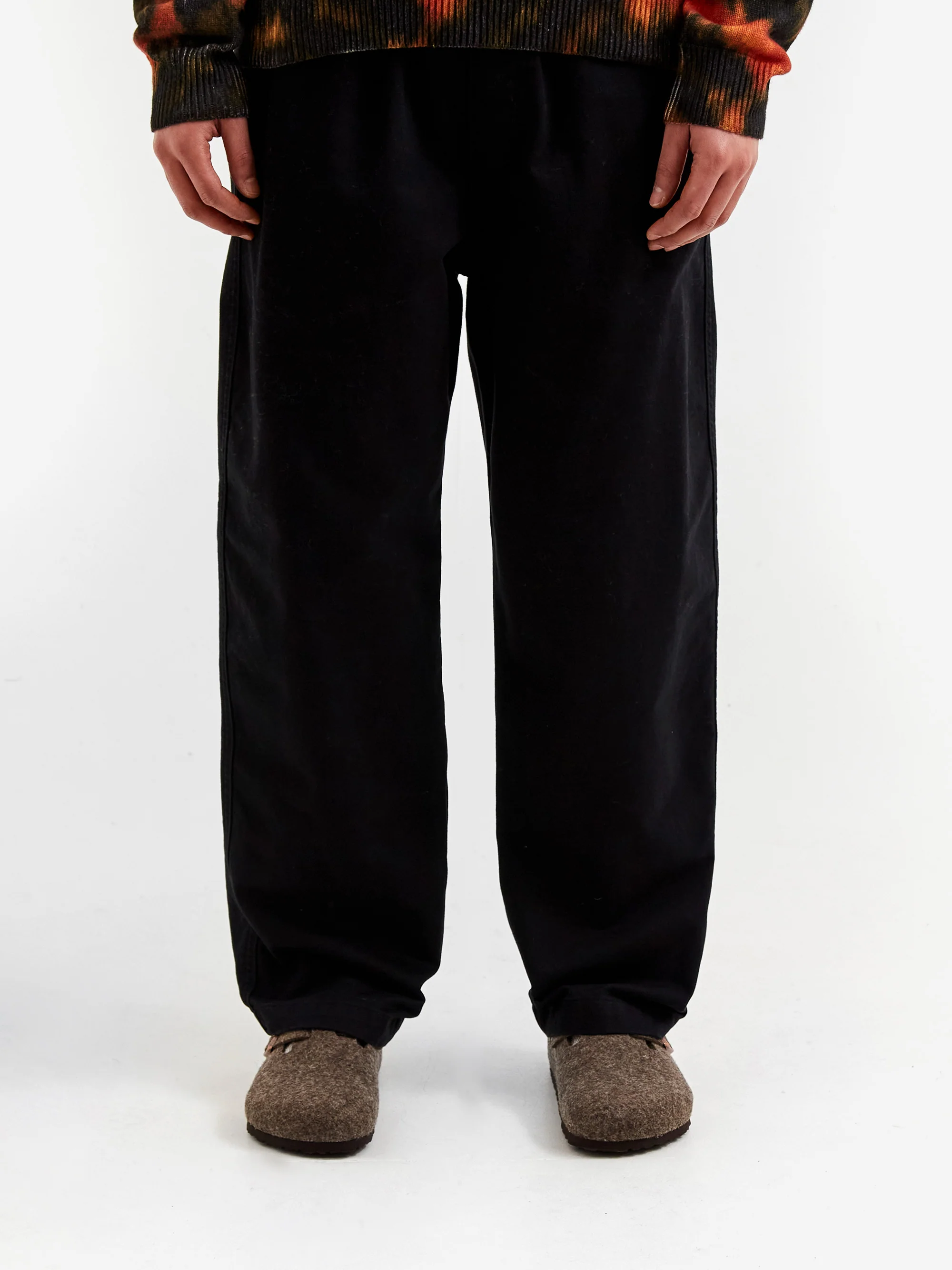 Stussy Brushed Beach Pant - Black - Image 2