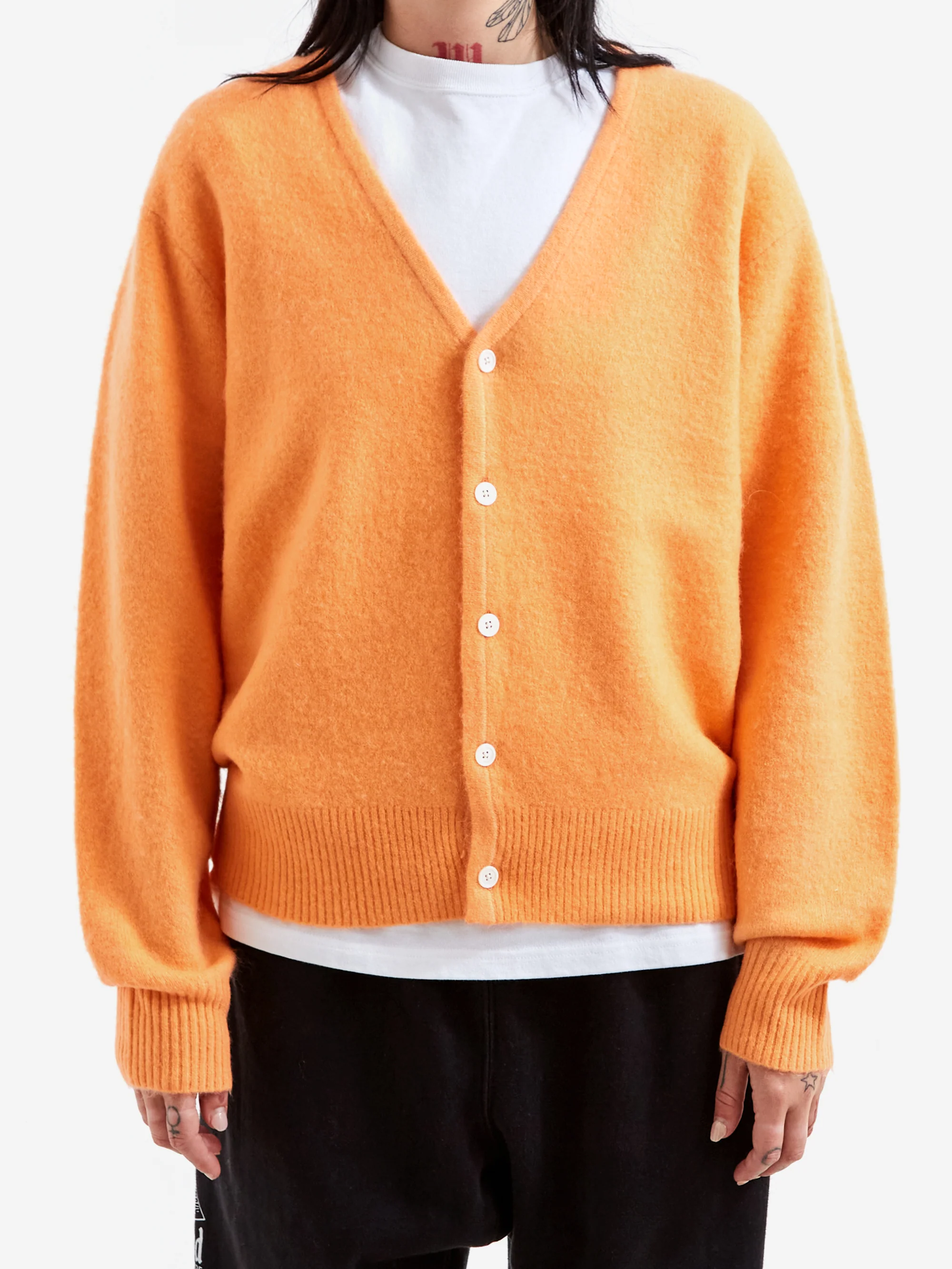 Stussy Brushed Cardigan W - Peach
