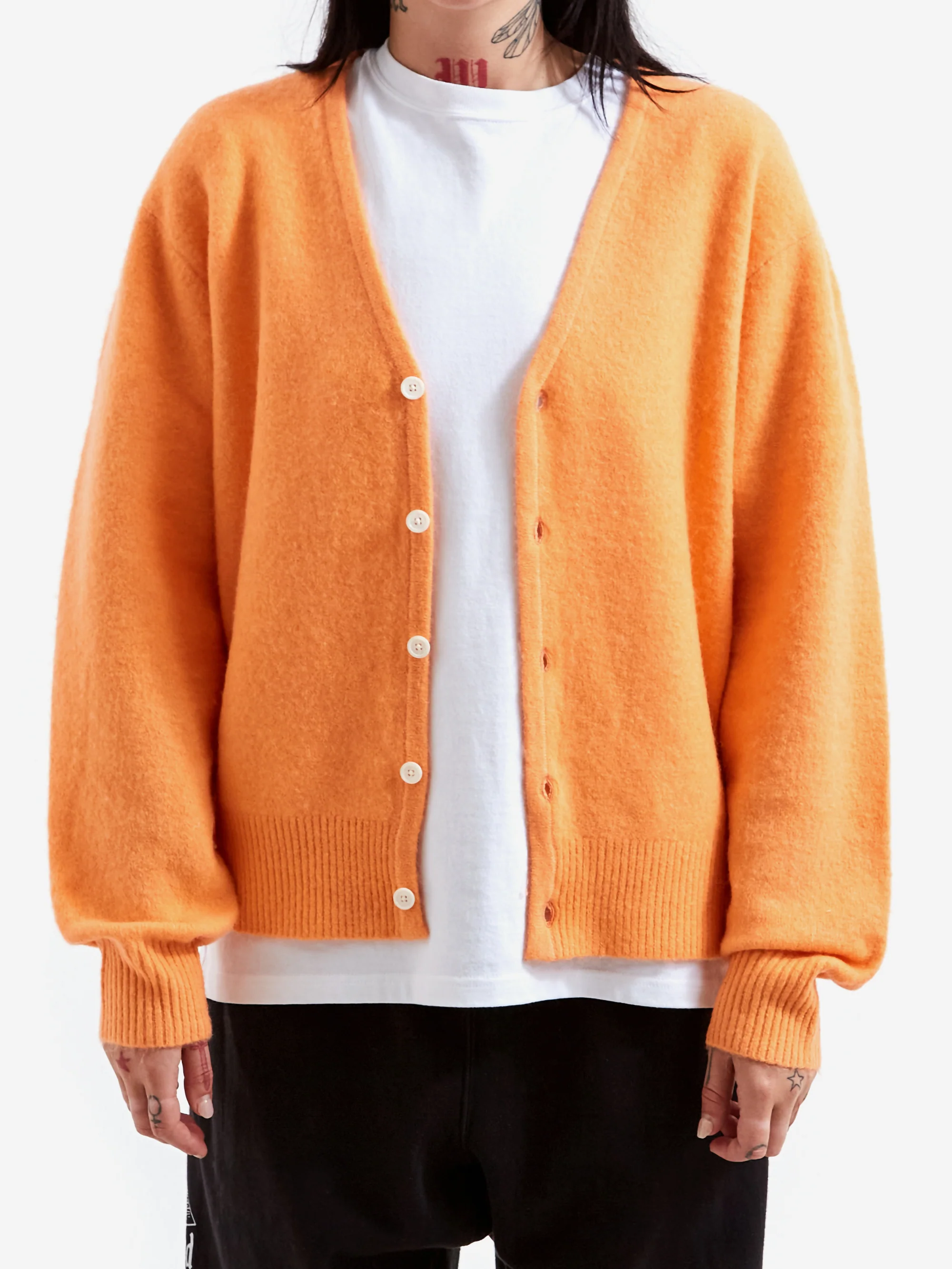 Stussy Brushed Cardigan W - Peach - Image 4