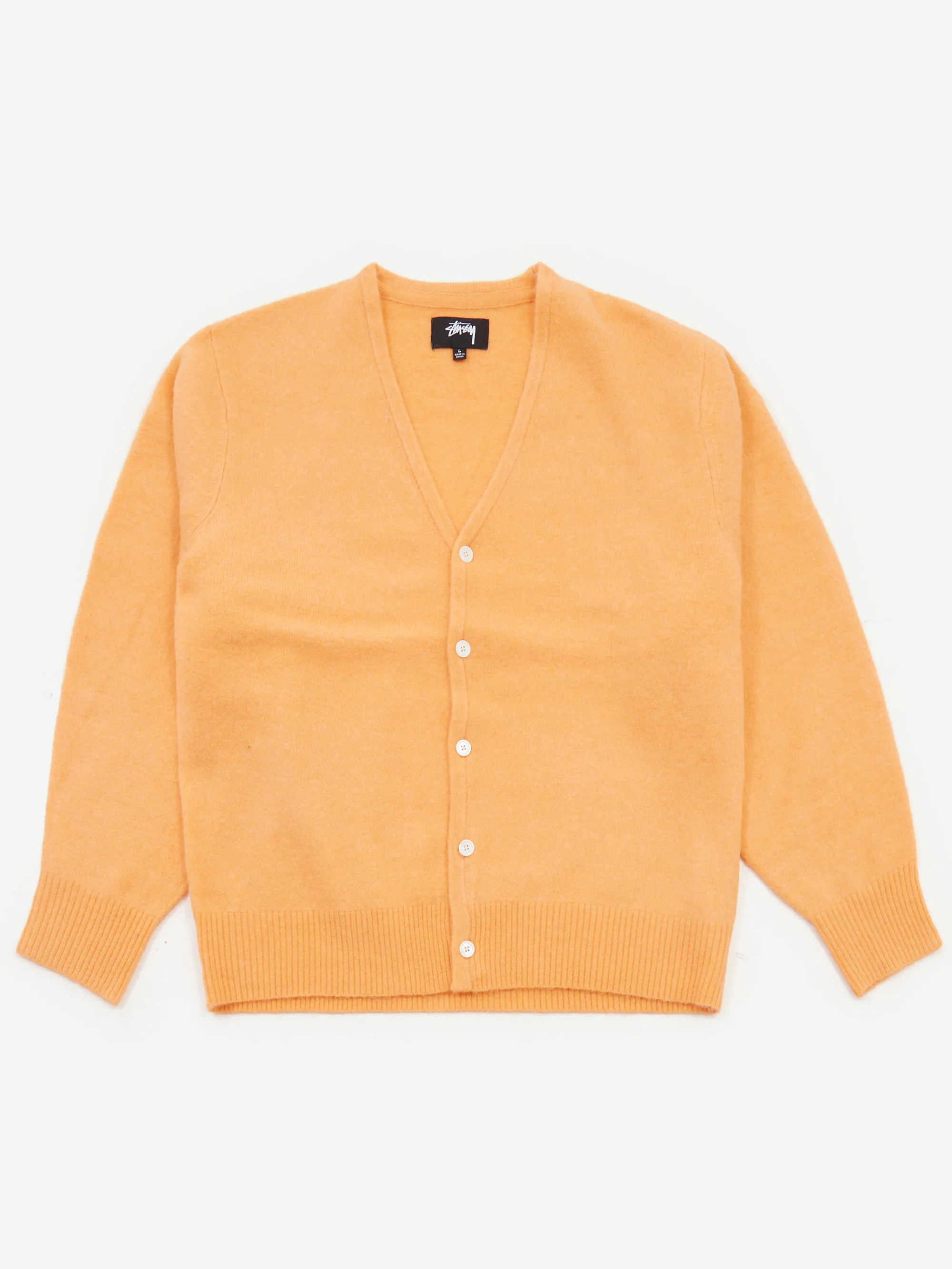 Stussy Brushed Cardigan W - Peach - Image 5