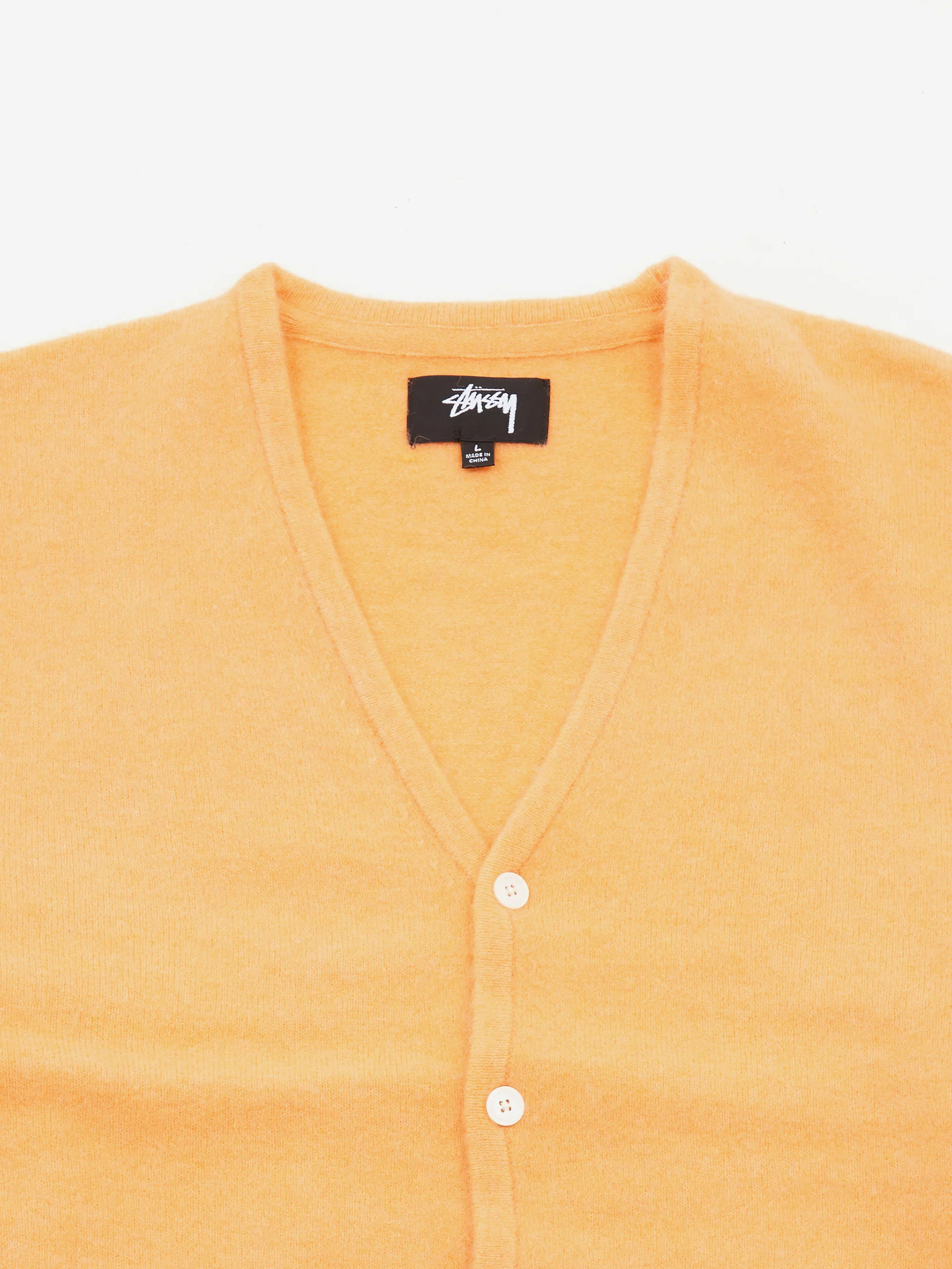Stussy Brushed Cardigan W - Peach - Image 6
