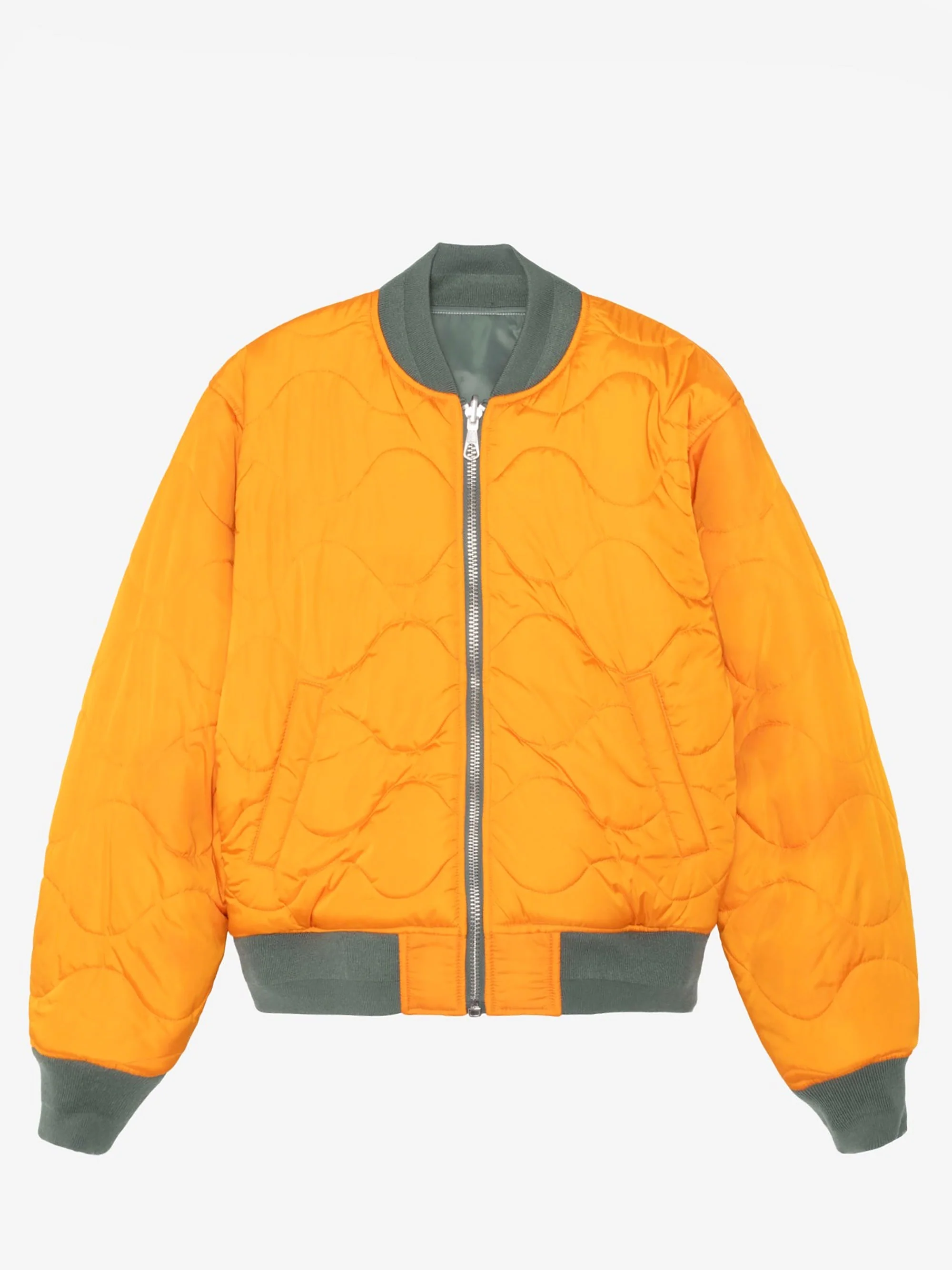 Stussy Built Bomber Jacket - Green - Image 6