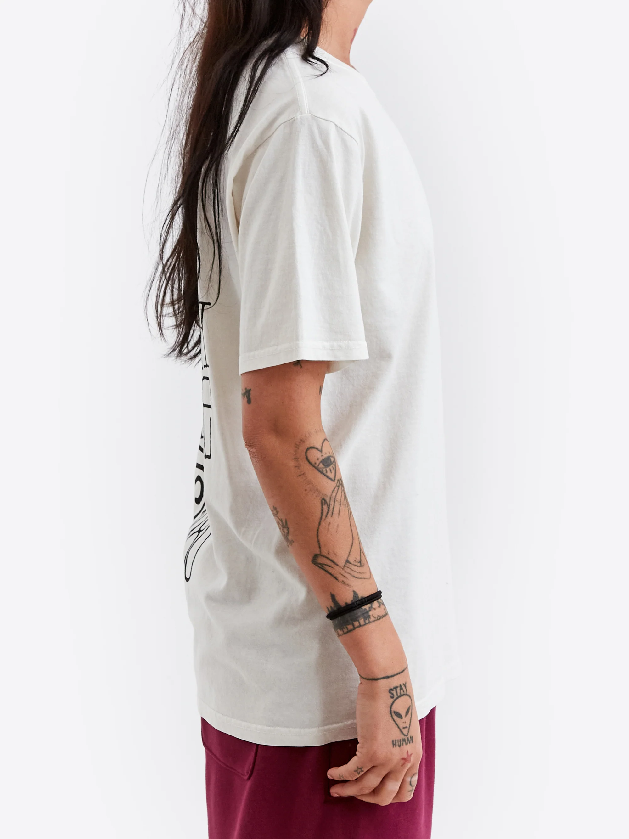 Stussy Built Tough Pigment Dyed Tee W - Natural - Image 3