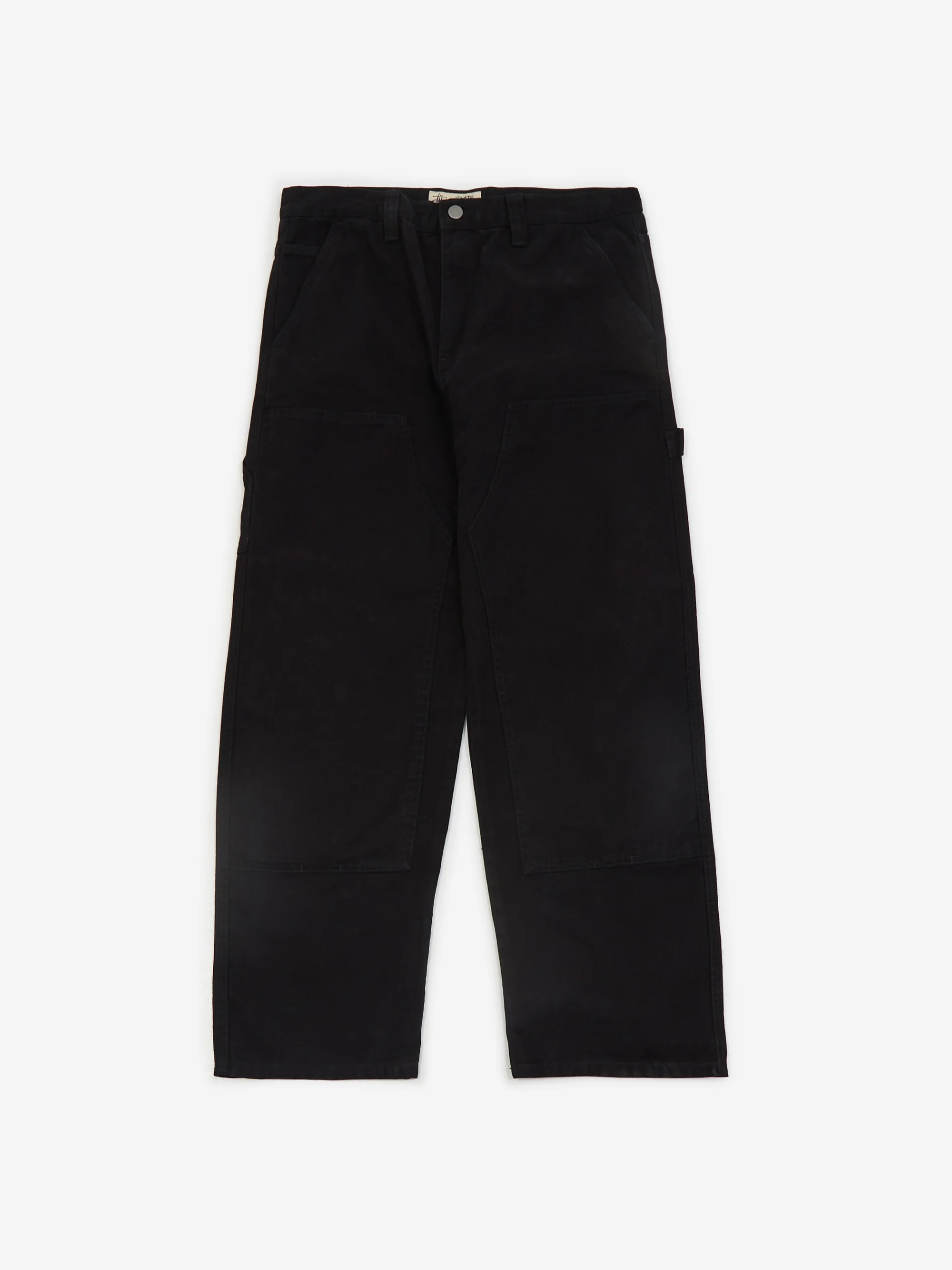 Stussy Canvas Carpenter Pant - Black