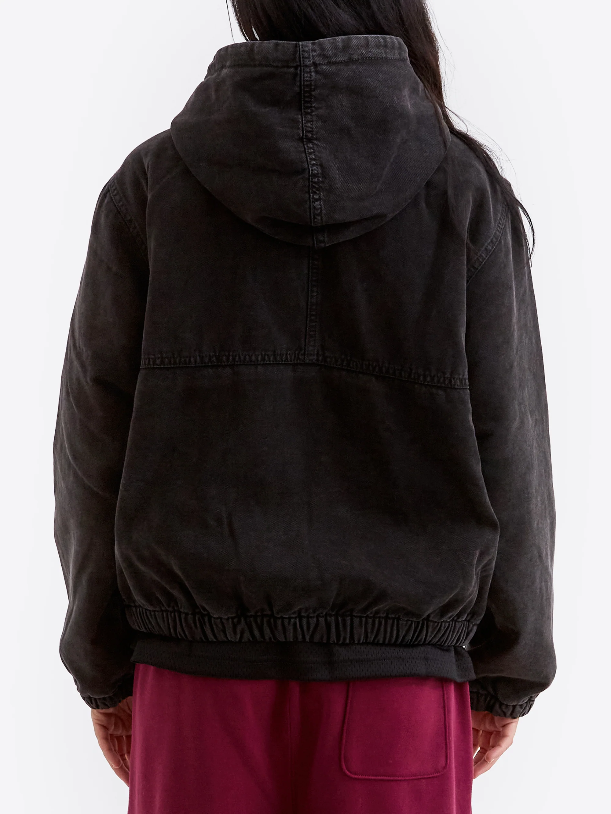 Stussy Canvas Insulated Work Jacket - Black - Image 4
