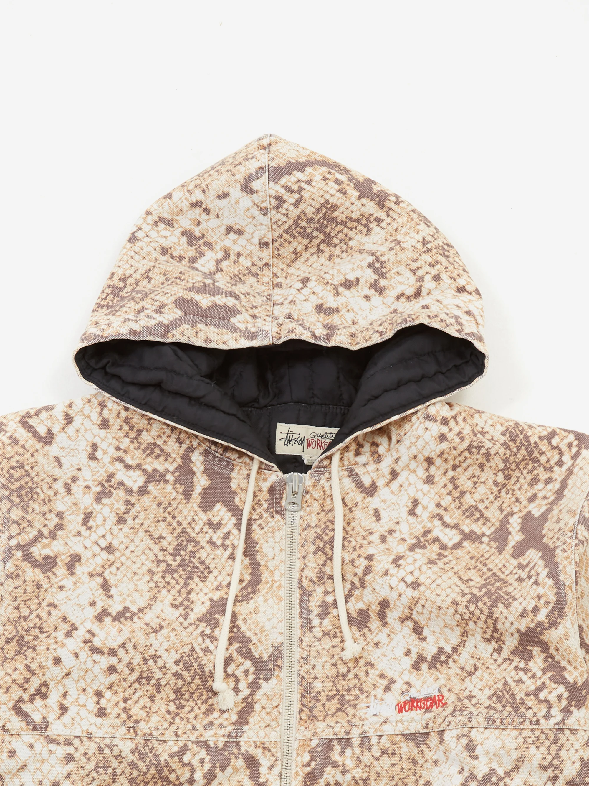 Stussy Canvas Insulated Work Jacket - Python - Image 2